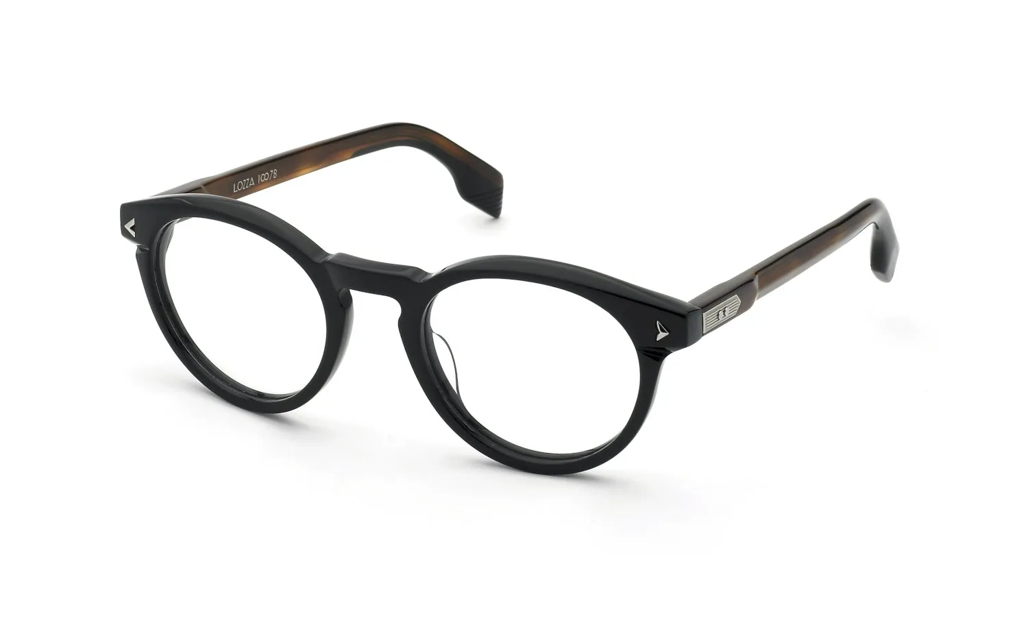 Lozza VL4380M ADAGIO 6 700Y Montature da vista Acetato Nero Pantos - immagine 1