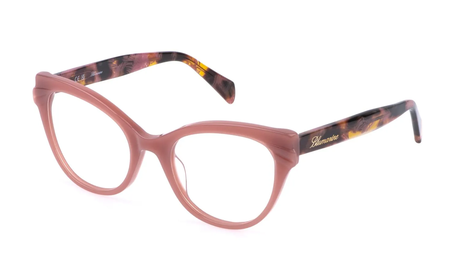 Blumarine VBM874 02G1 Montature da vista Acetato Rosa Farfalla - immagine 1