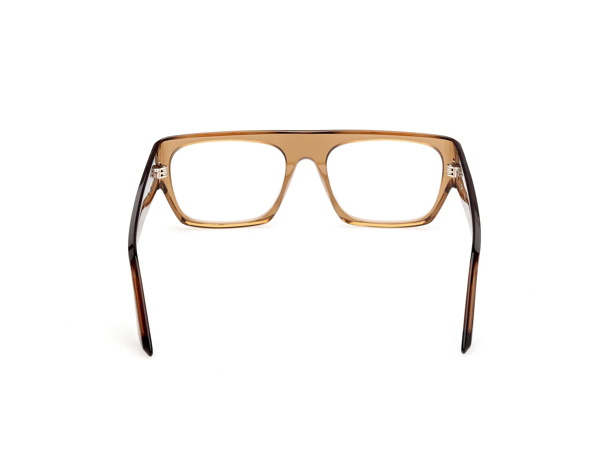GCDS GD5045 045 Montature da vista Acetato Marrone Squadrata Normale - immagine 4