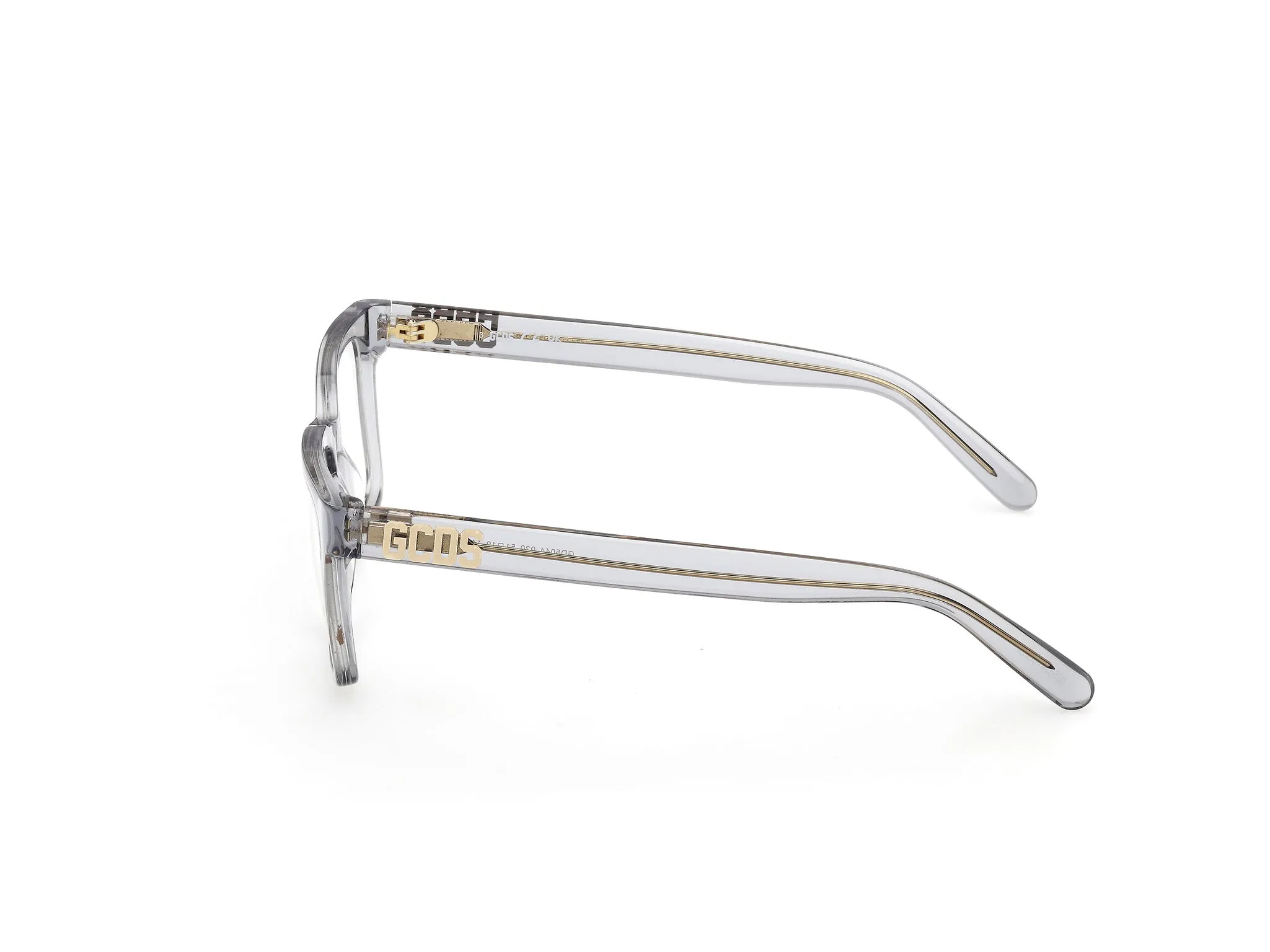 GCDS GD5044 20 Montature da vista Acetato Grigio Squadrata Normale - immagine 3
