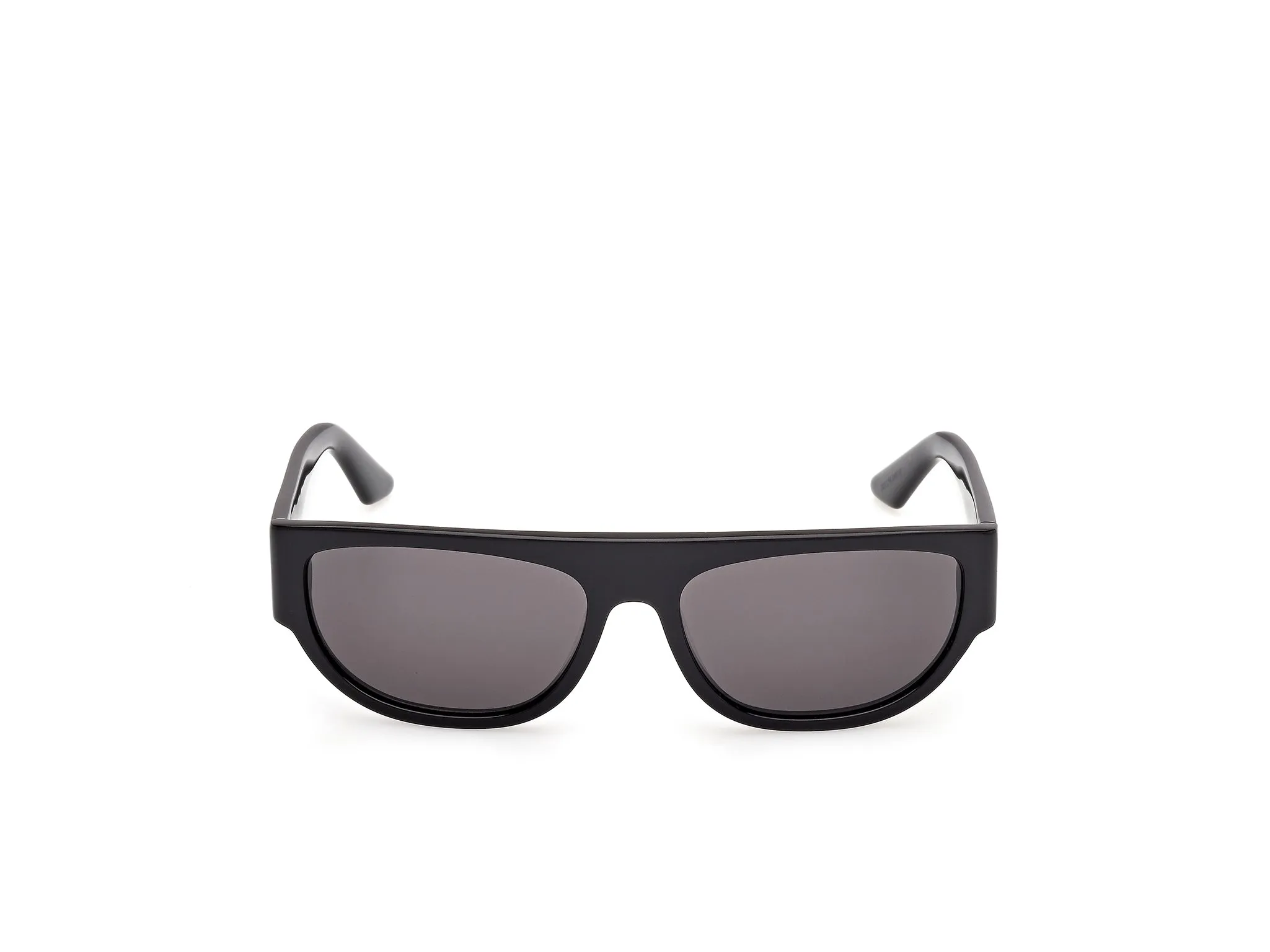 GCDS GD0062 01A Occhiali da sole Acetato Nero Fumo Geometrica Normale - immagine 2