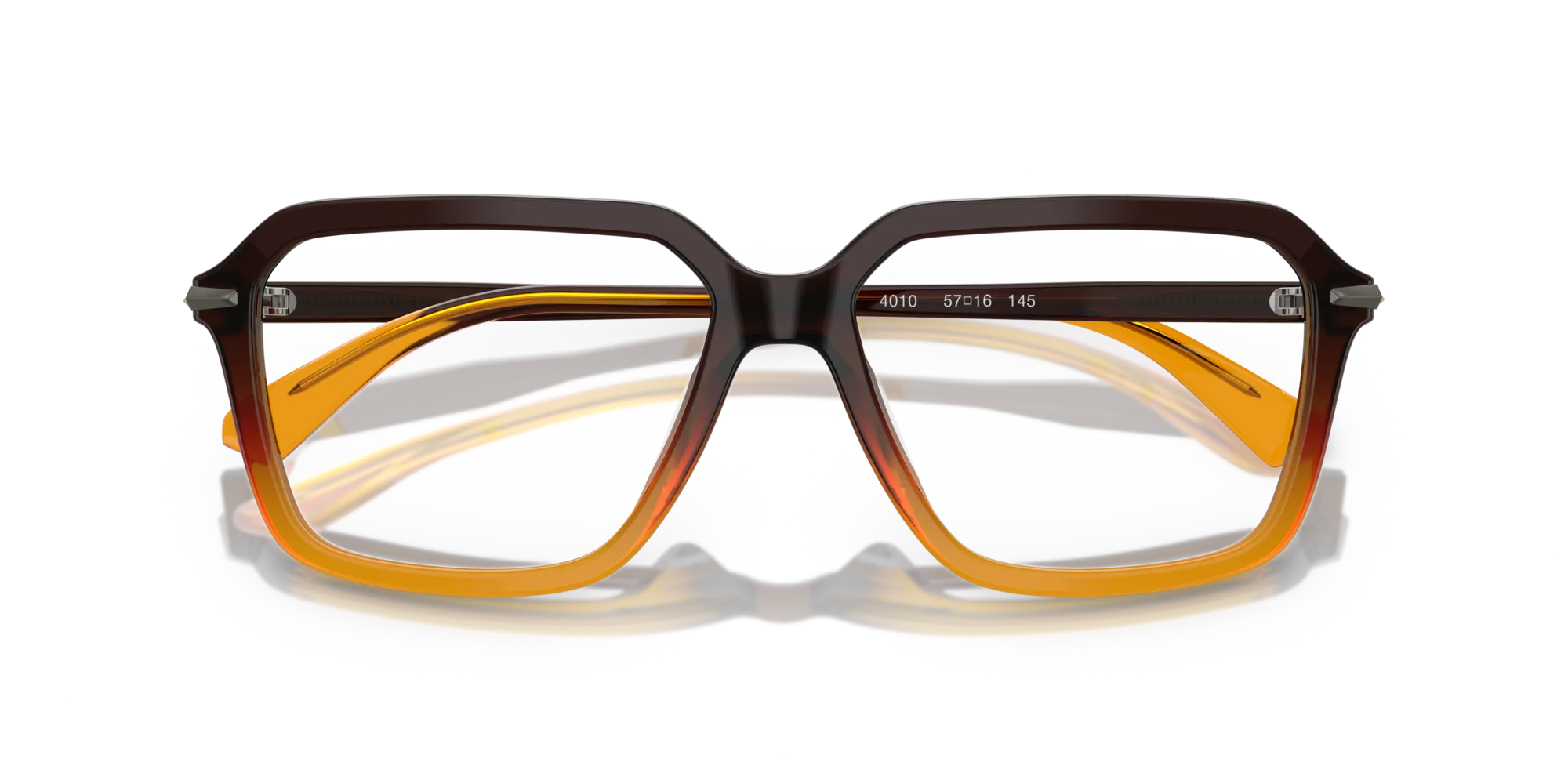 Michael Kors MK4159U SAGUARO 4010 Montature da vista Acetato Arancione Squadrata Normale - immagine 2