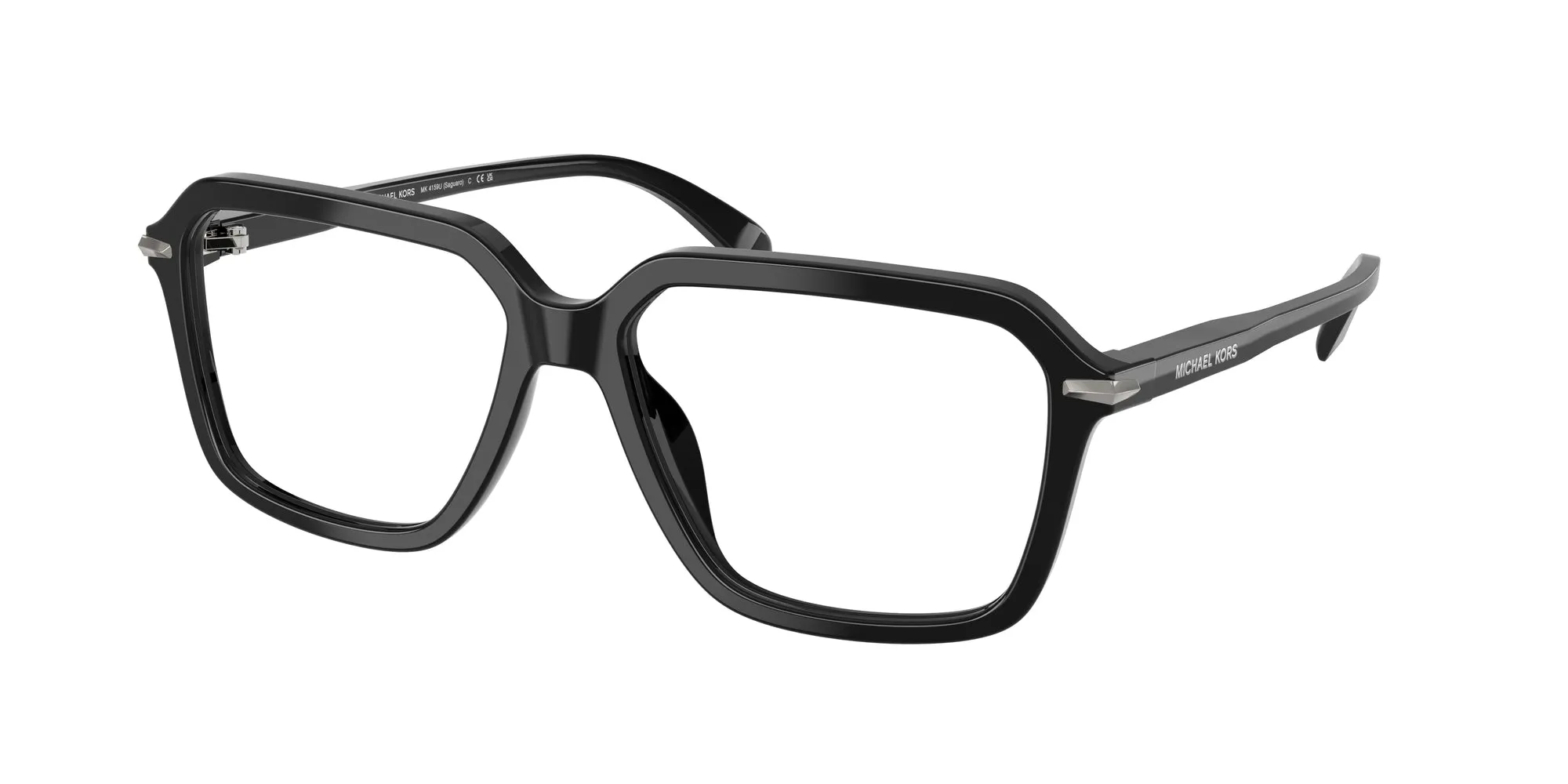 Michael Kors MK4159U SAGUARO 3005 Montature da vista Acetato Nero Squadrata Normale - immagine 1
