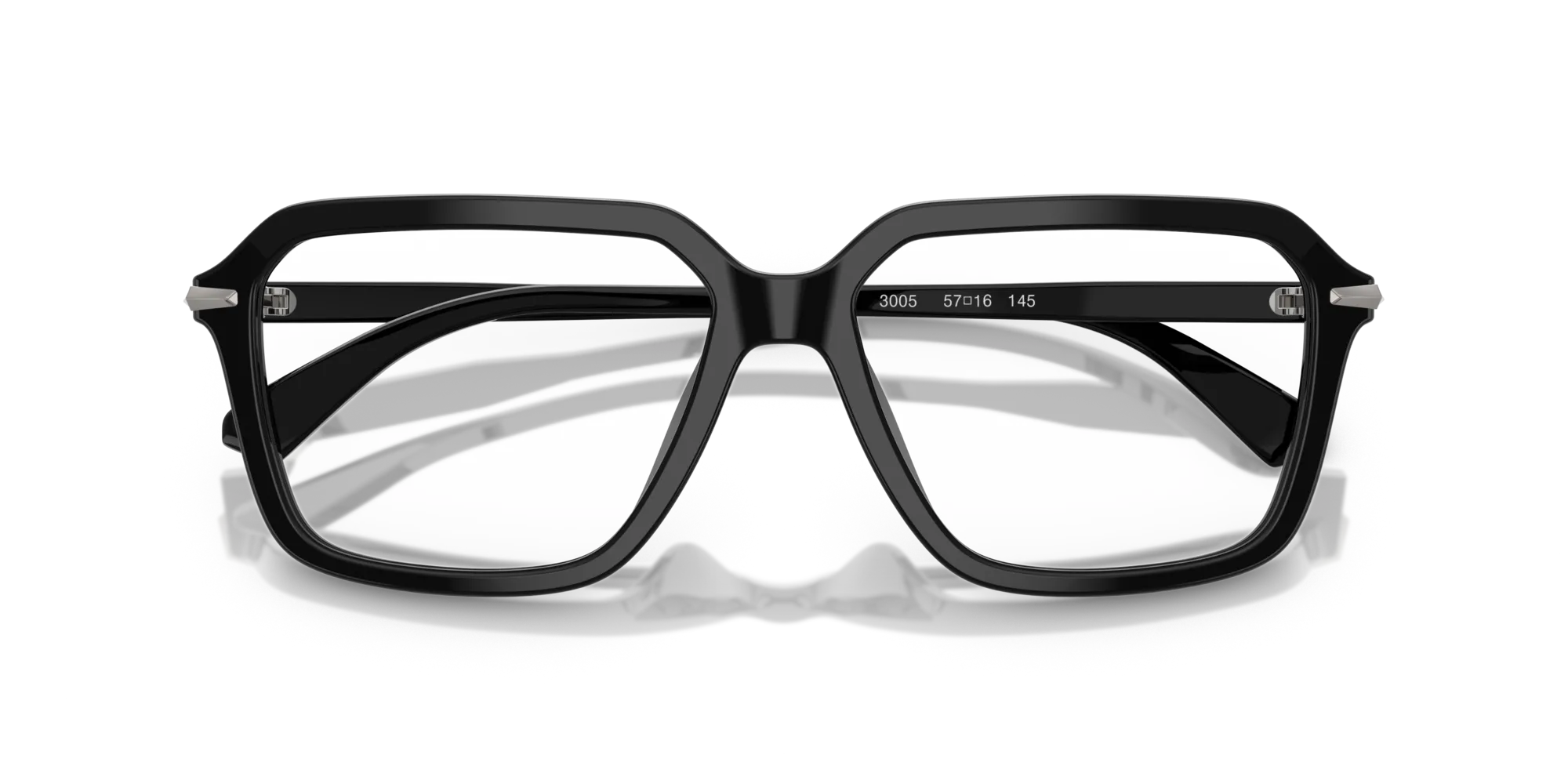 Michael Kors MK4159U SAGUARO 3005 Montature da vista Acetato Nero Squadrata Normale - immagine 2