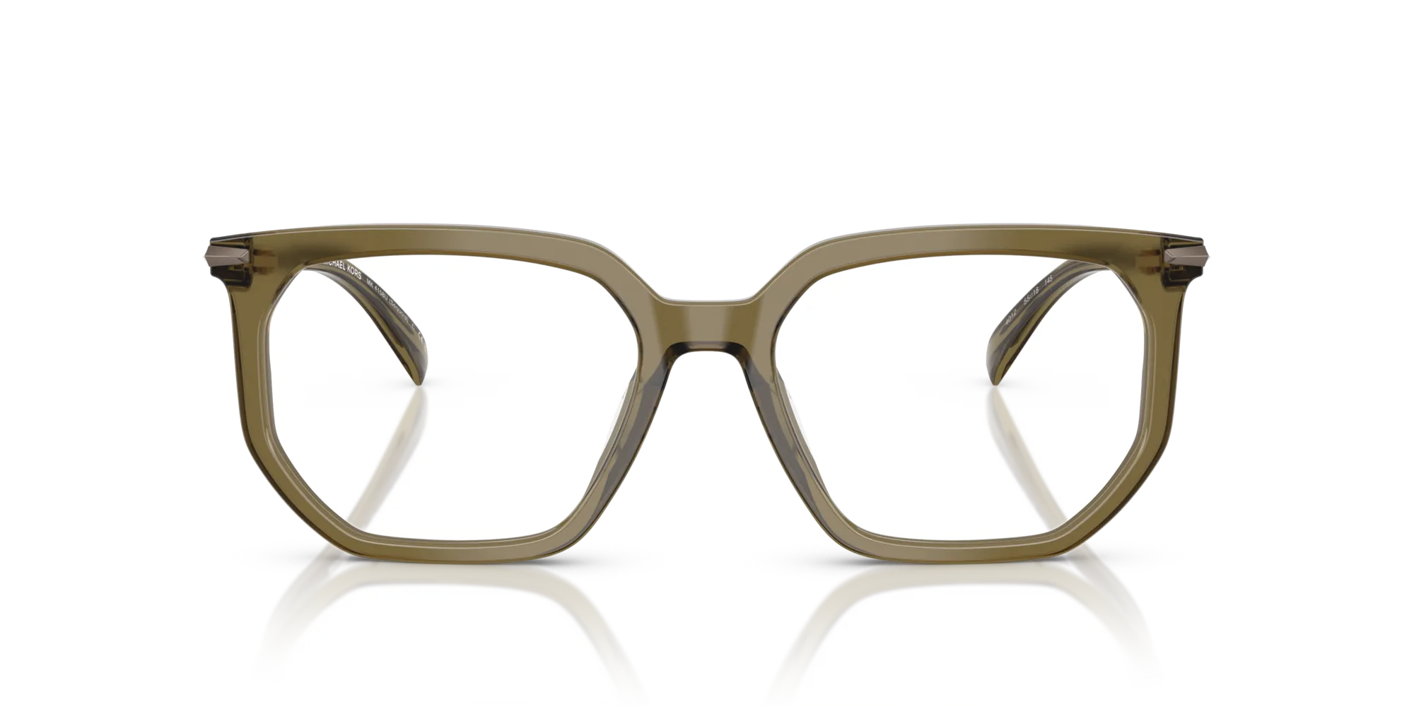 Michael Kors MK4158U SEQUOIA 4012 Montature da vista Acetato Verde Geometrica Normale - immagine 3