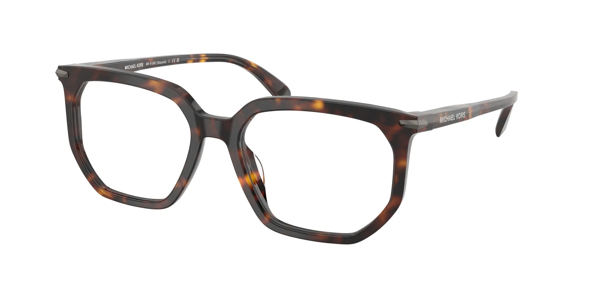 Michael Kors MK4158U SEQUOIA 3006 Montature da vista Acetato Tartaruga Geometrica Normale - immagine 1