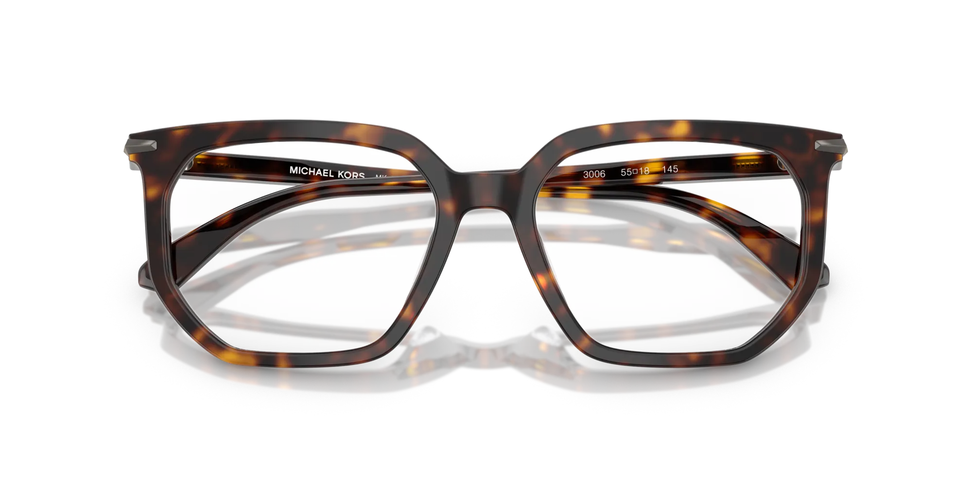 Michael Kors MK4158U SEQUOIA 3006 Montature da vista Acetato Tartaruga Geometrica Normale - immagine 2