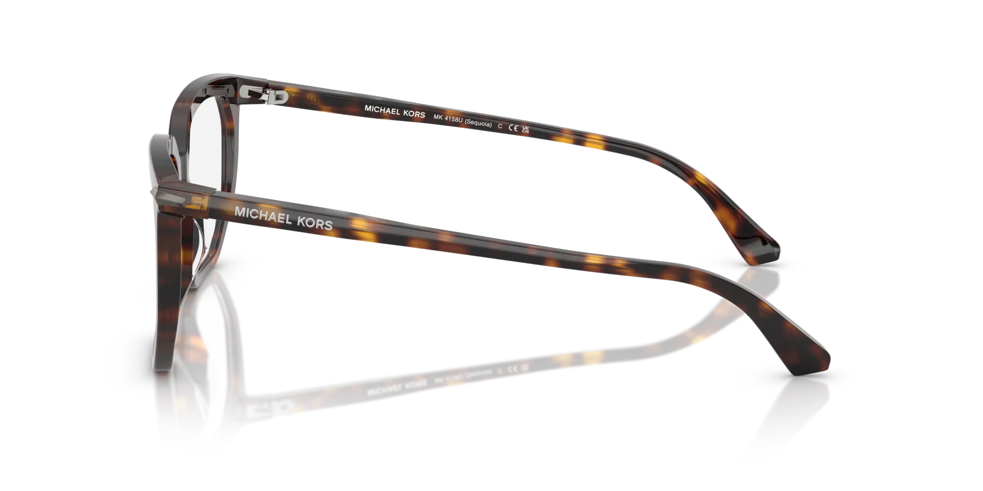 Michael Kors MK4158U SEQUOIA 3006 Montature da vista Acetato Tartaruga Geometrica Normale - immagine 4