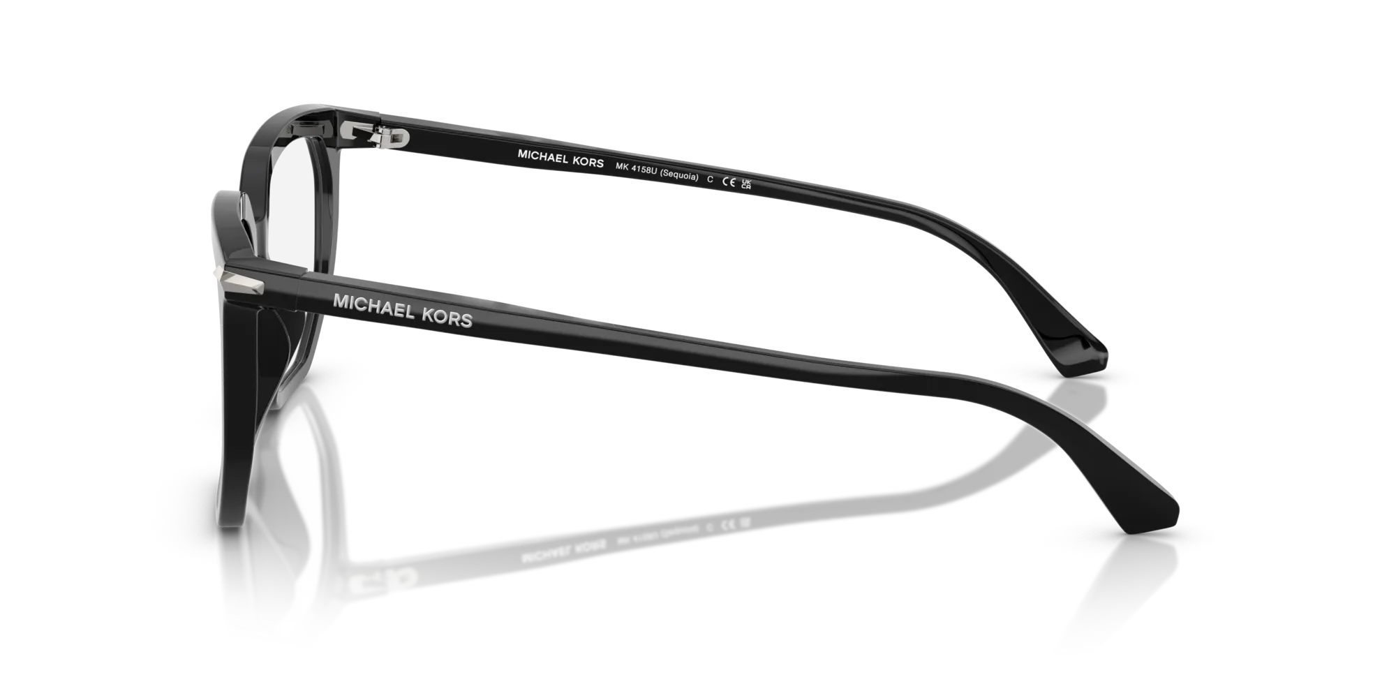 Michael Kors MK4158U SEQUOIA 3005 Montature da vista Acetato Nero Geometrica Normale - immagine 4