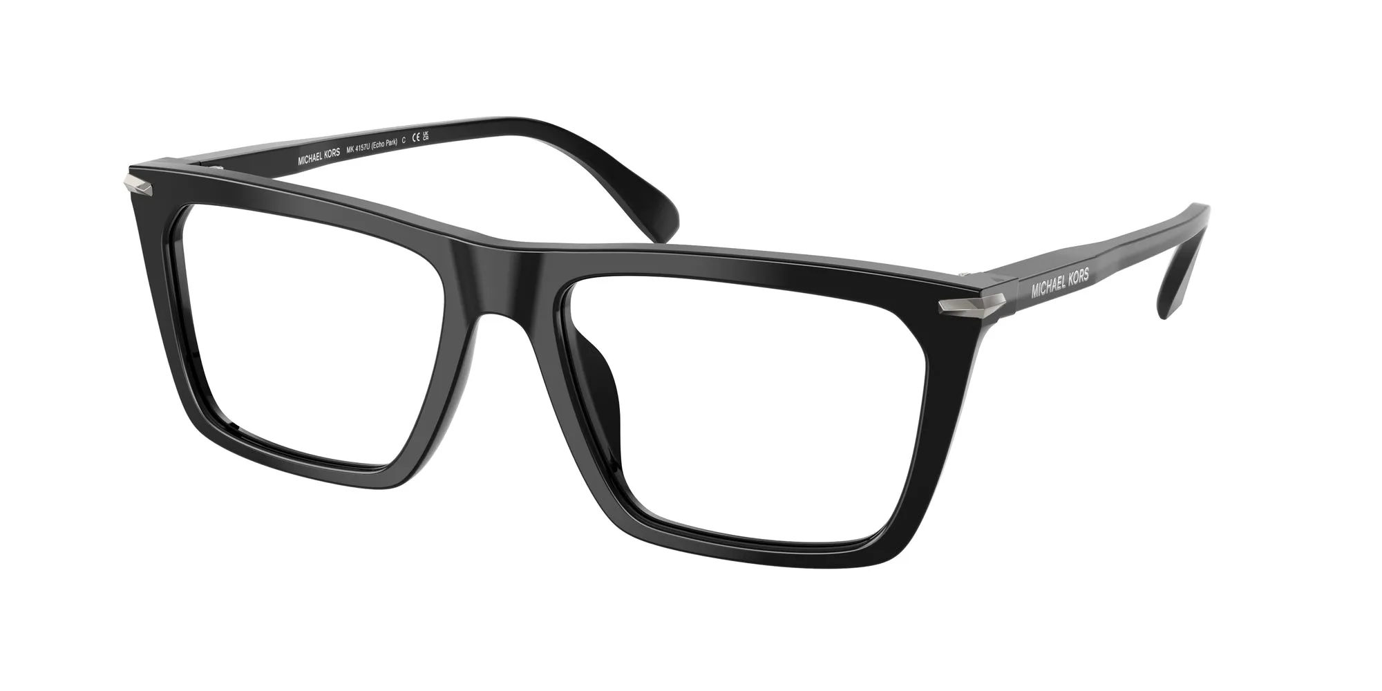 Michael Kors MK4157U ECHO PARK 3005 Montature da vista Acetato Nero Squadrata Normale - immagine 1