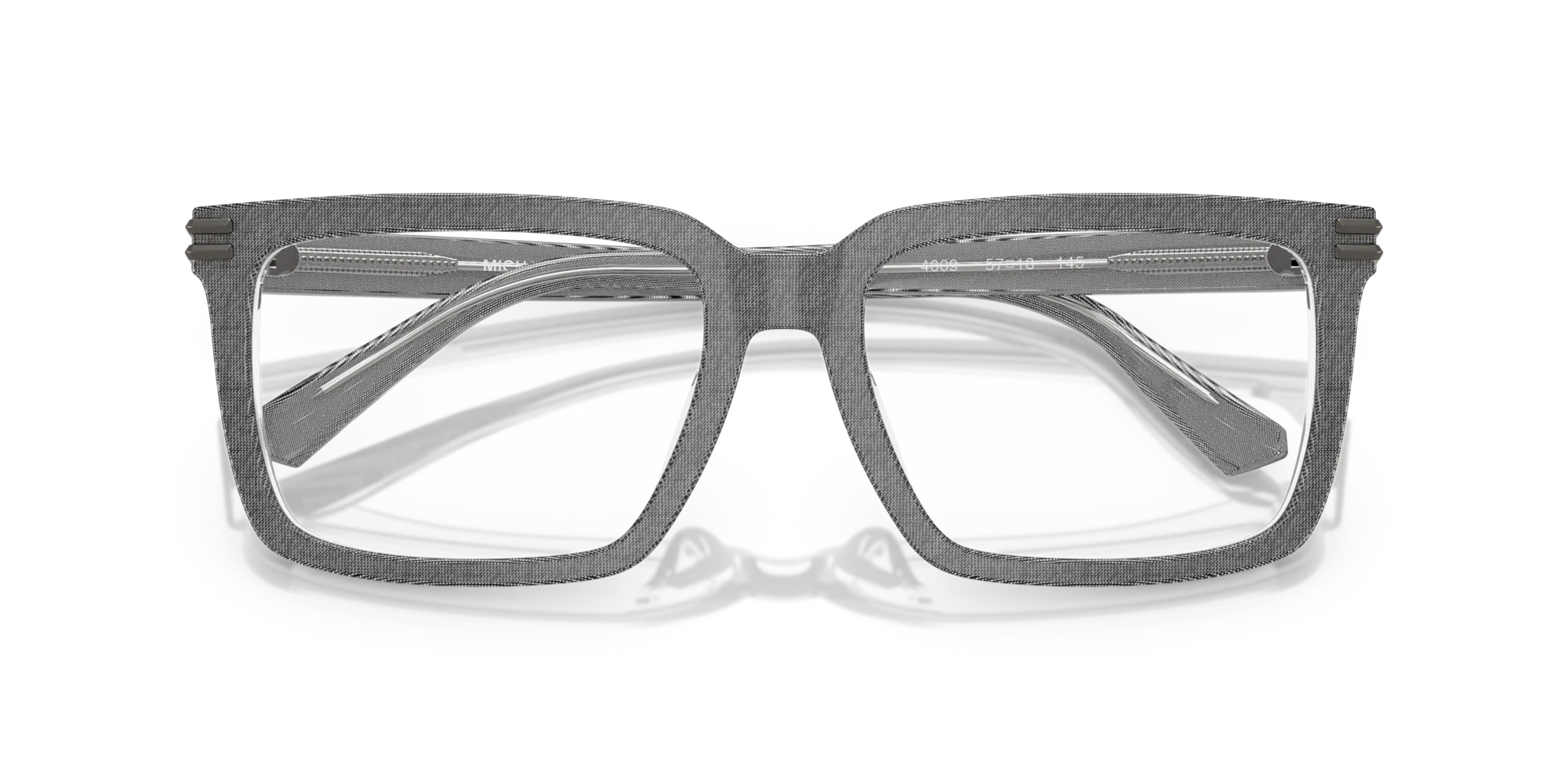 Michael Kors MK4155U BAYSHORE 4009 Montature da vista Acetato Grigio Squadrata Normale - immagine 2