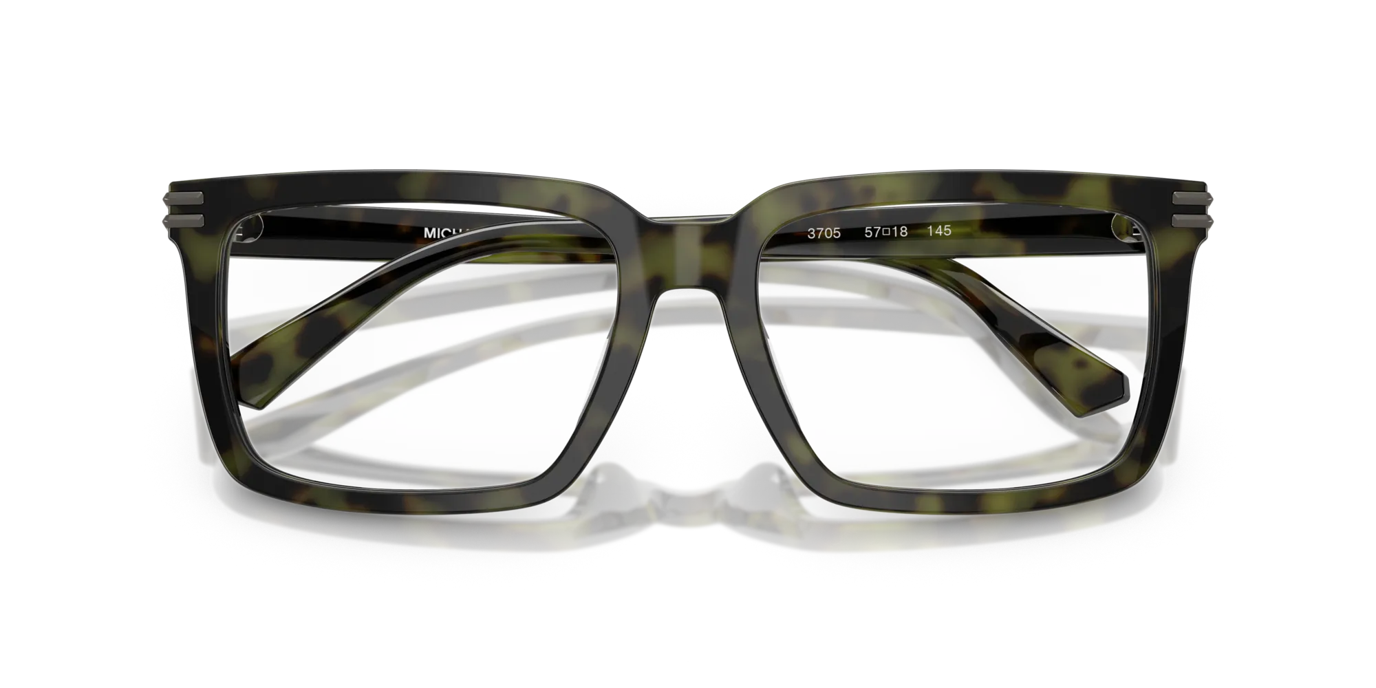 Michael Kors MK4155U BAYSHORE 3705 Montature da vista Acetato Verde Squadrata Normale - immagine 2