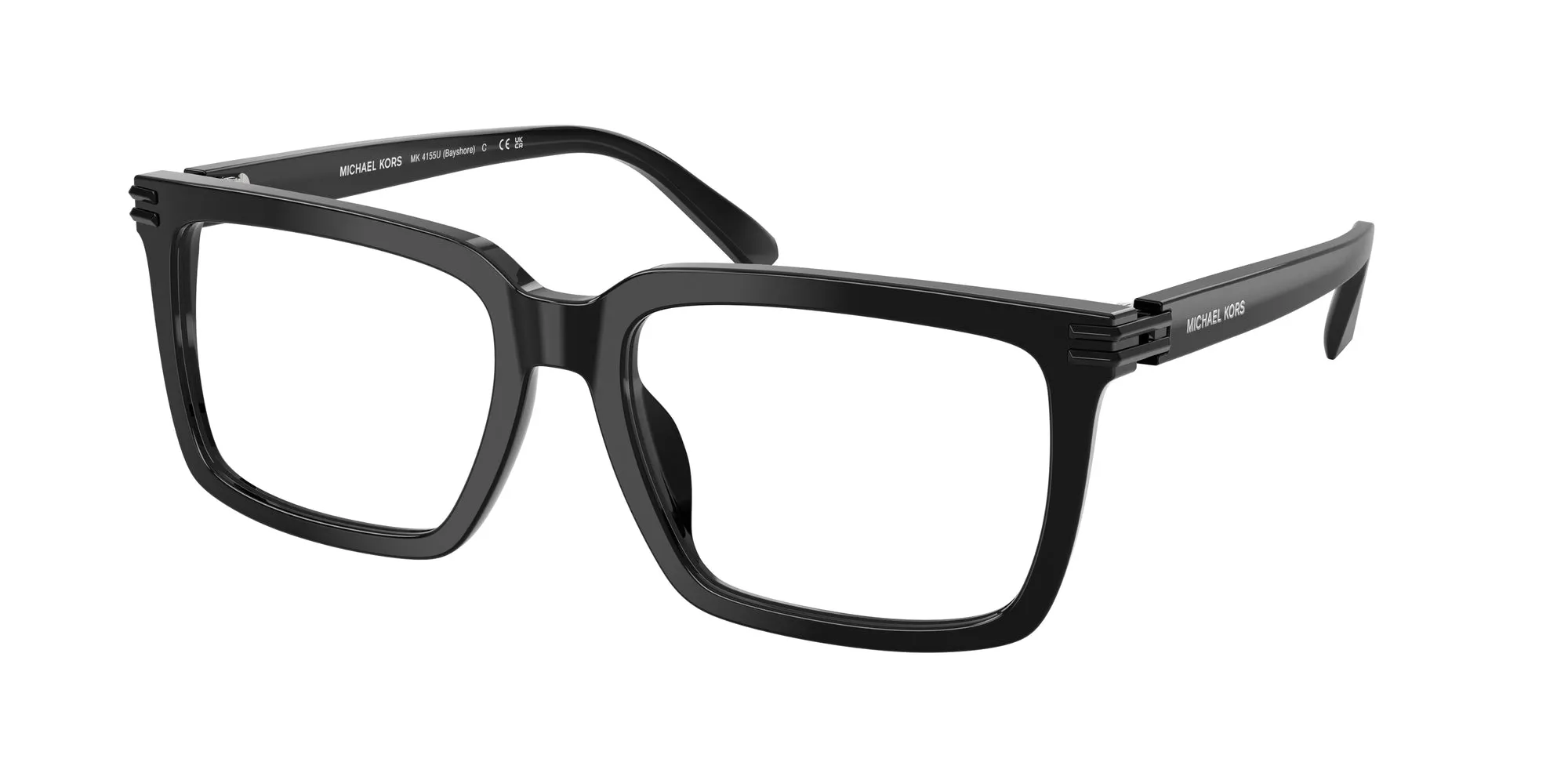 Michael Kors MK4155U BAYSHORE 3005 Montature da vista Acetato Nero Squadrata Normale - immagine 1