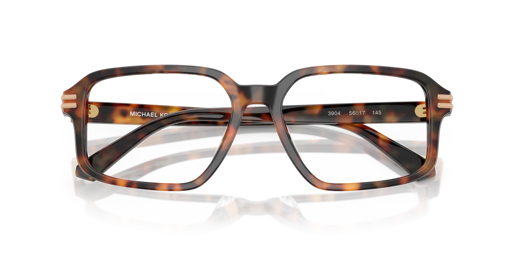 Michael Kors MK4154U PINECREST 3904 Montature da vista Acetato Tartaruga Geometrica Normale - immagine 2