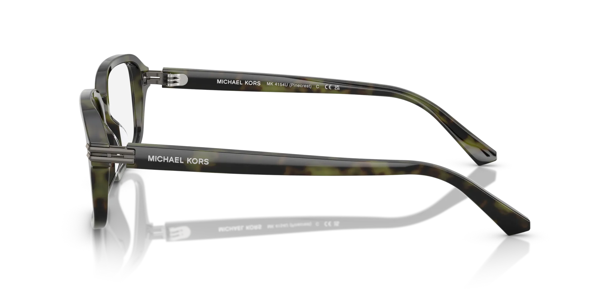 Michael Kors MK4154U PINECREST 3705 Montature da vista Acetato Verde Geometrica Normale - immagine 4