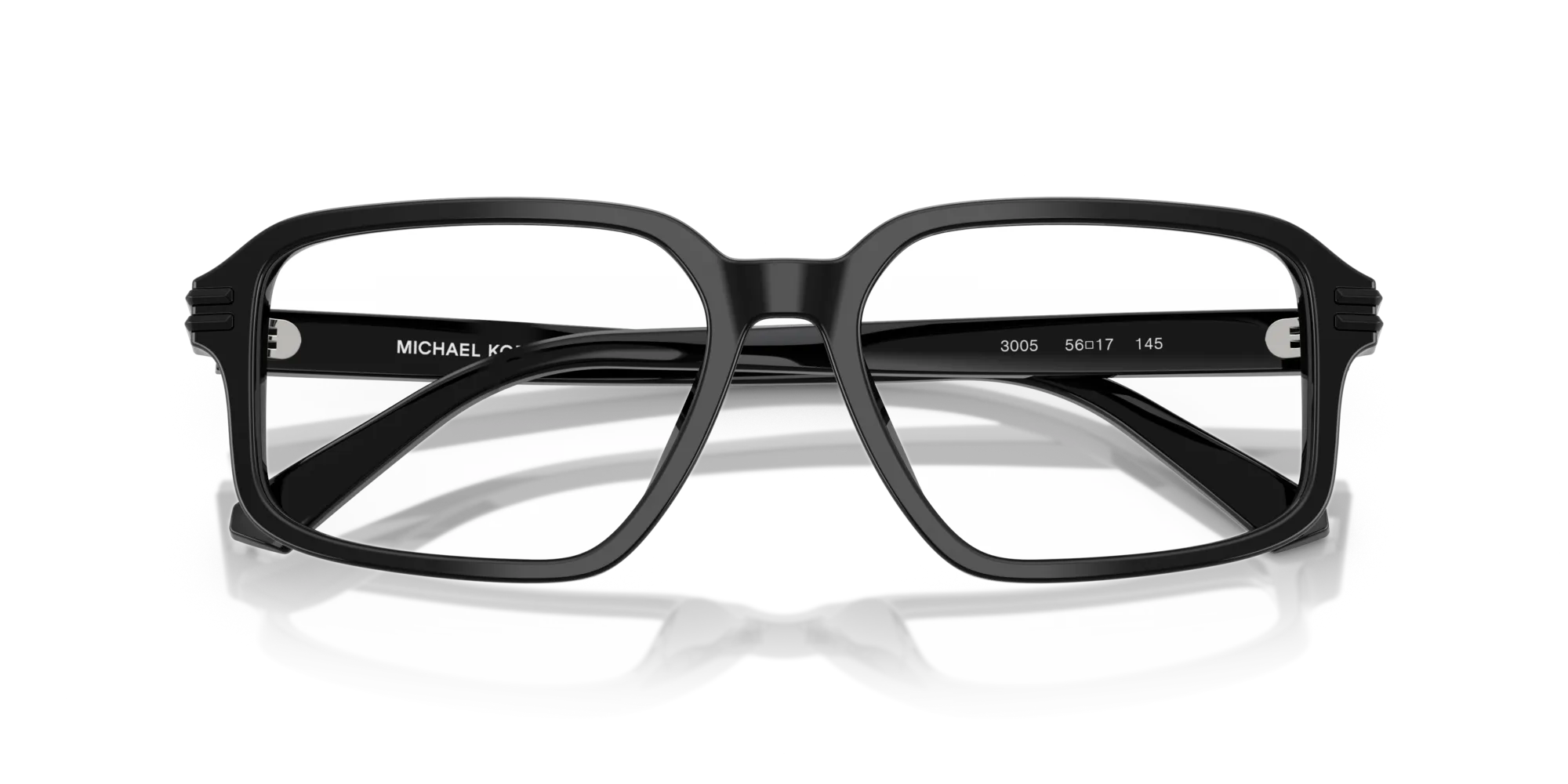 Michael Kors MK4154U PINECREST 3005 Montature da vista Acetato Nero Geometrica Normale - immagine 2