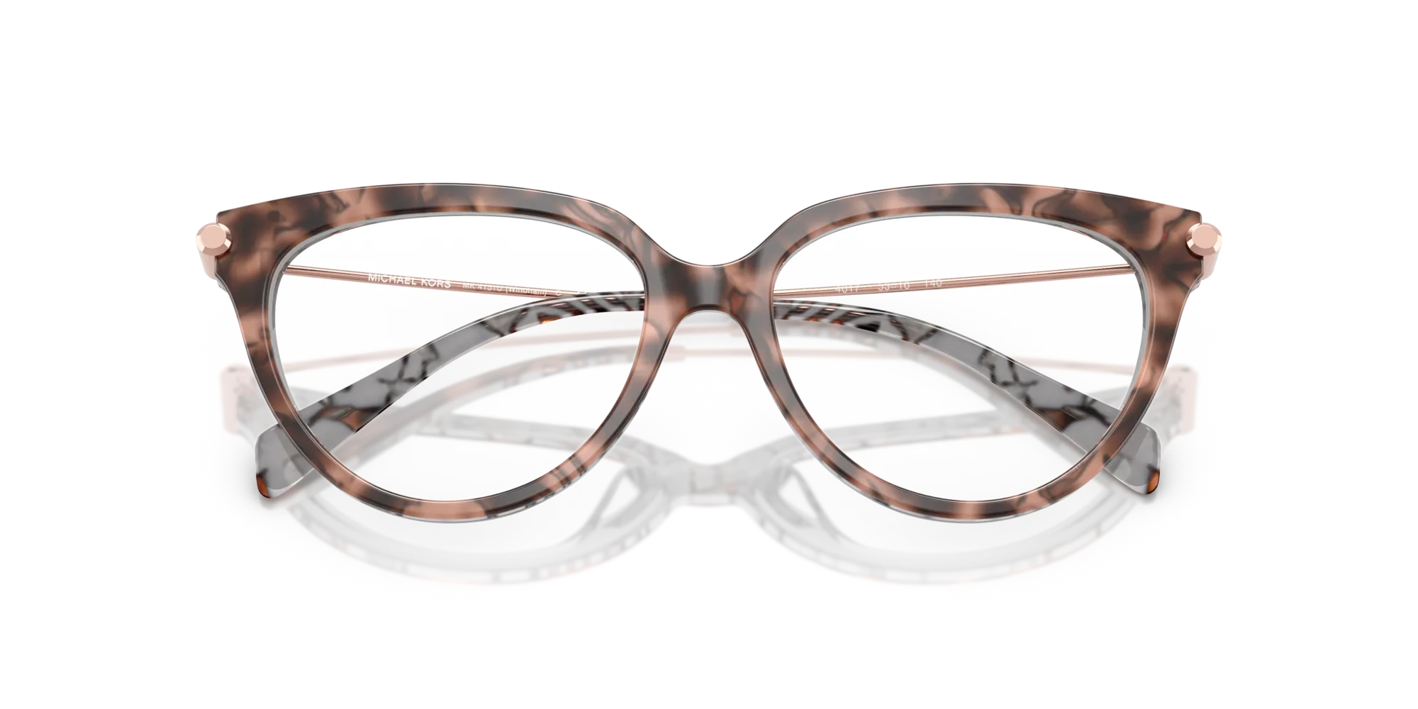 Michael Kors MK4151U WINDHAM 4017 Montature da vista Acetato Tartaruga Cat Eye Normale - immagine 2
