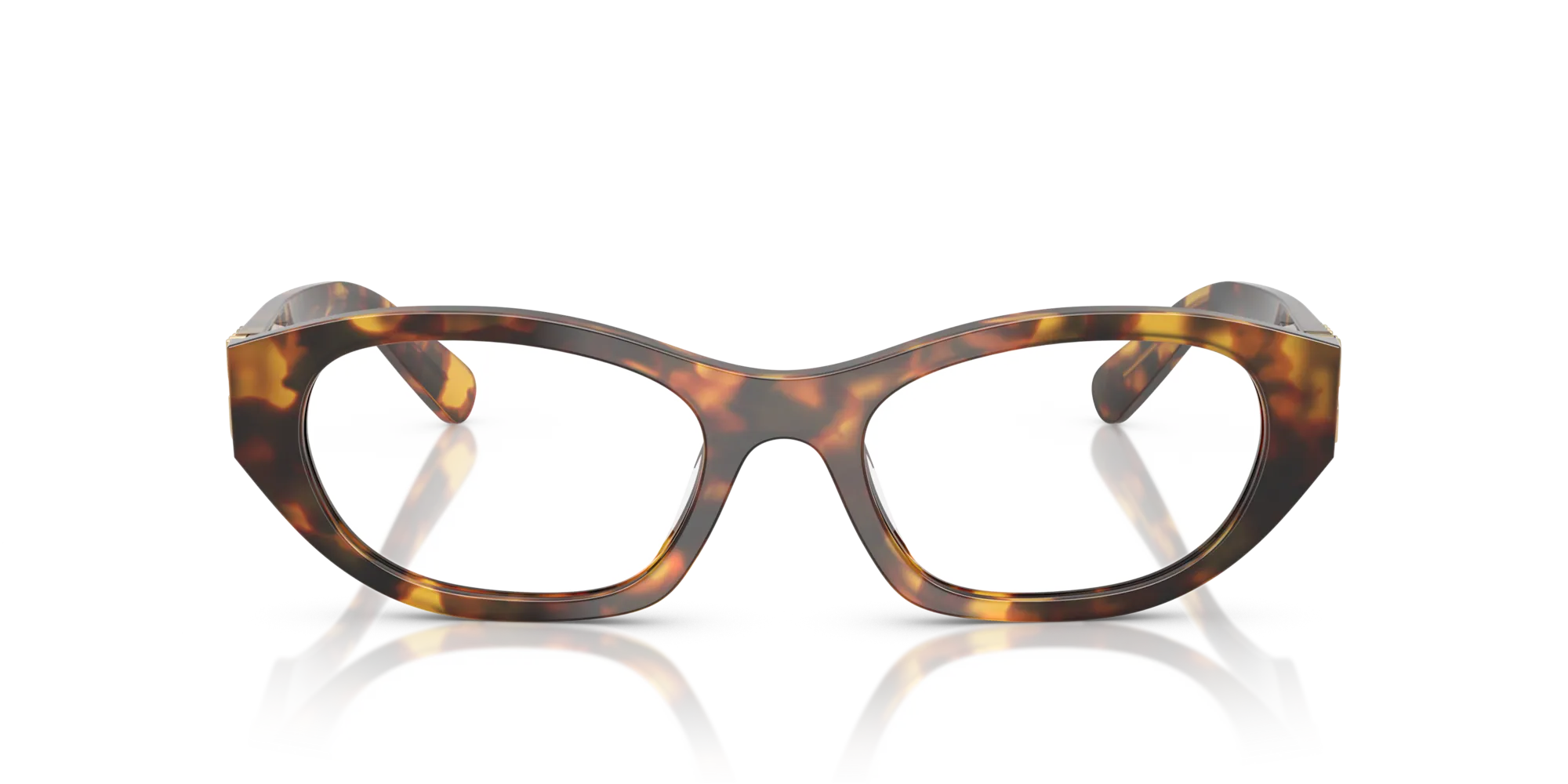 Miu Miu MU 03WV 14L1O1 Montature da vista Acetato Tartaruga Geometrica Normale - immagine 3