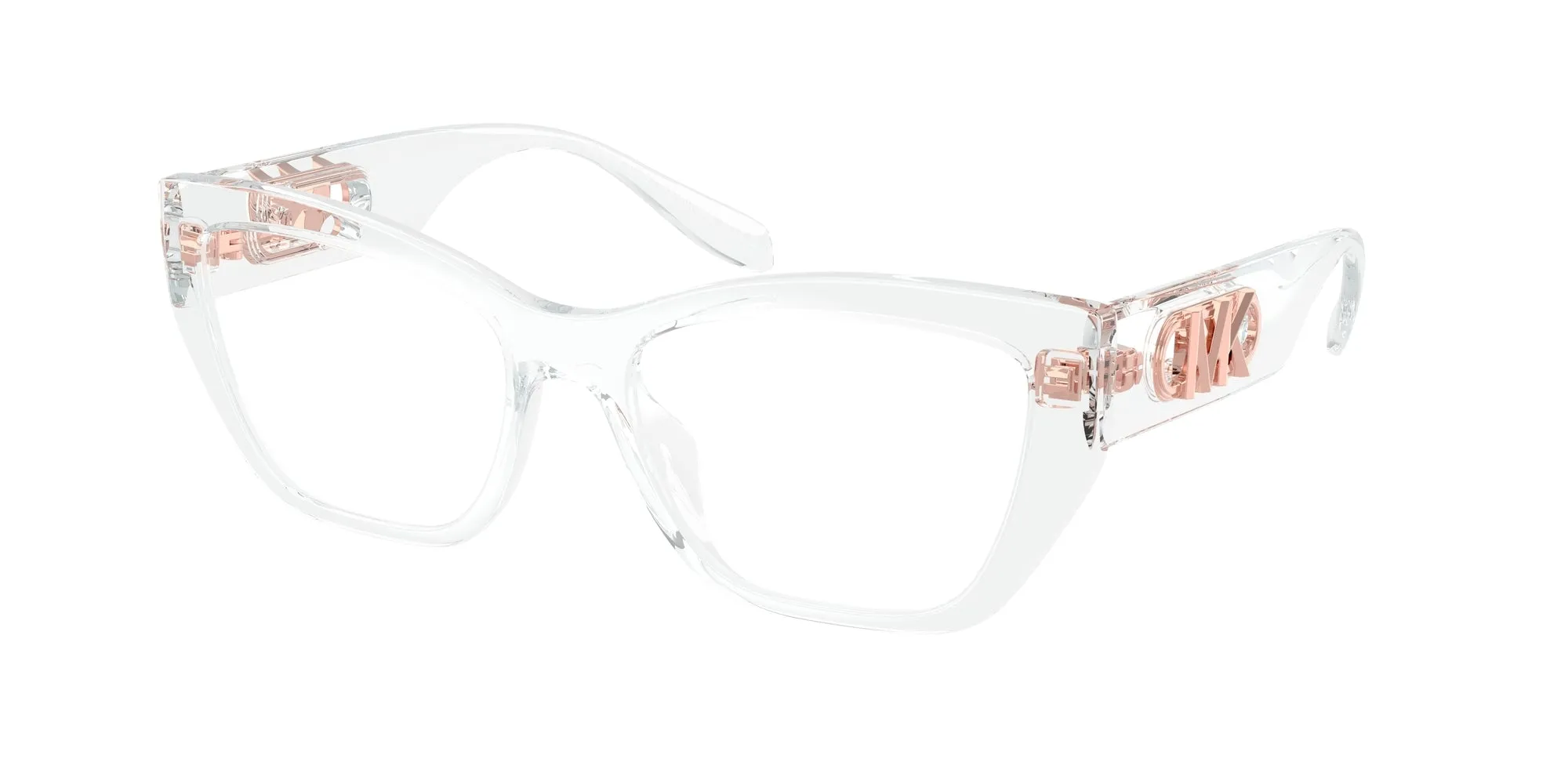 Michael Kors MK4149U PUGLIA 3050 Montature da vista Iniettato Trasparente Squadrata Normale - immagine 1