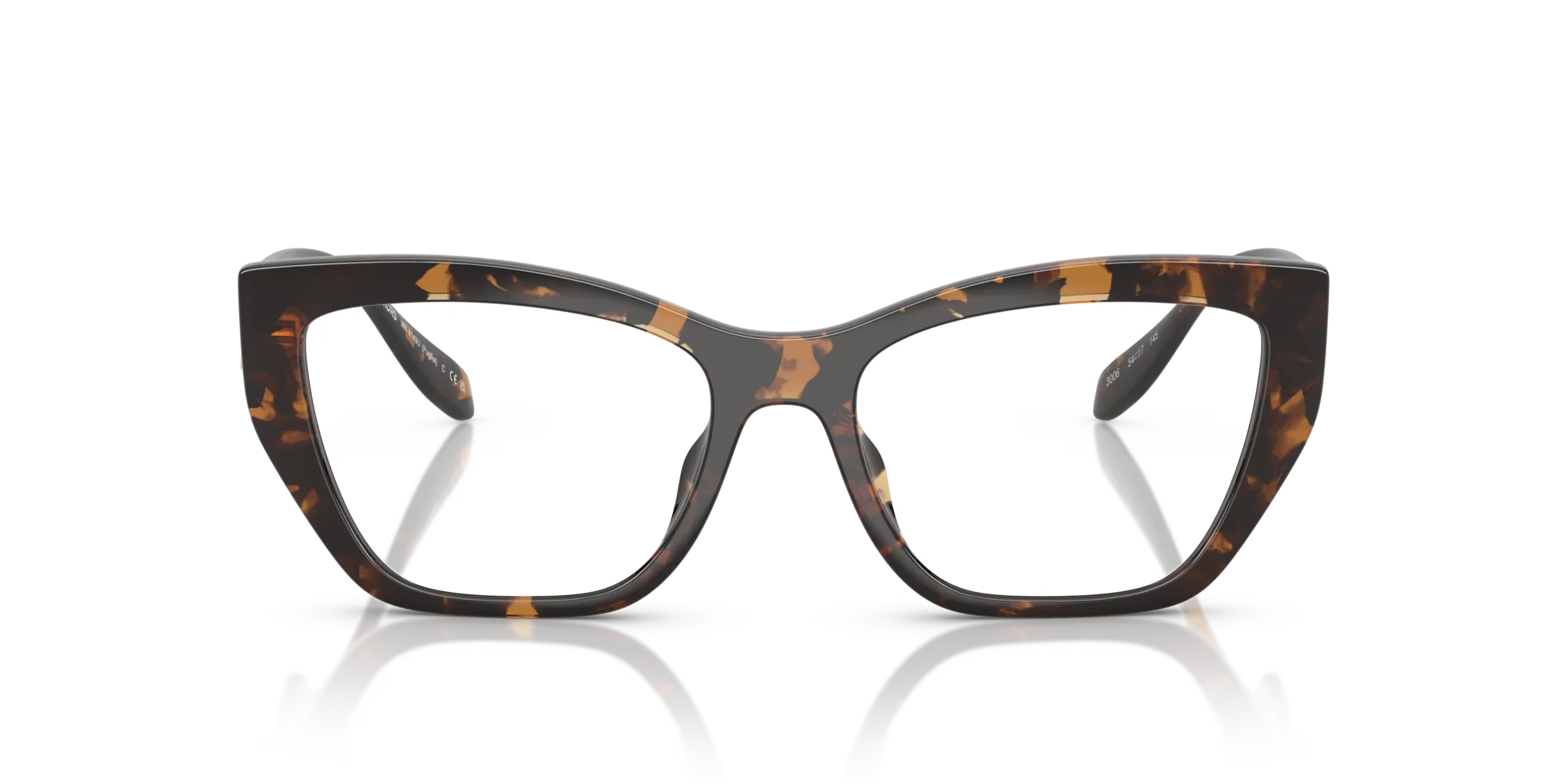 Michael Kors MK4149U PUGLIA 3006 Montature da vista Iniettato Tartaruga Squadrata Normale - immagine 3