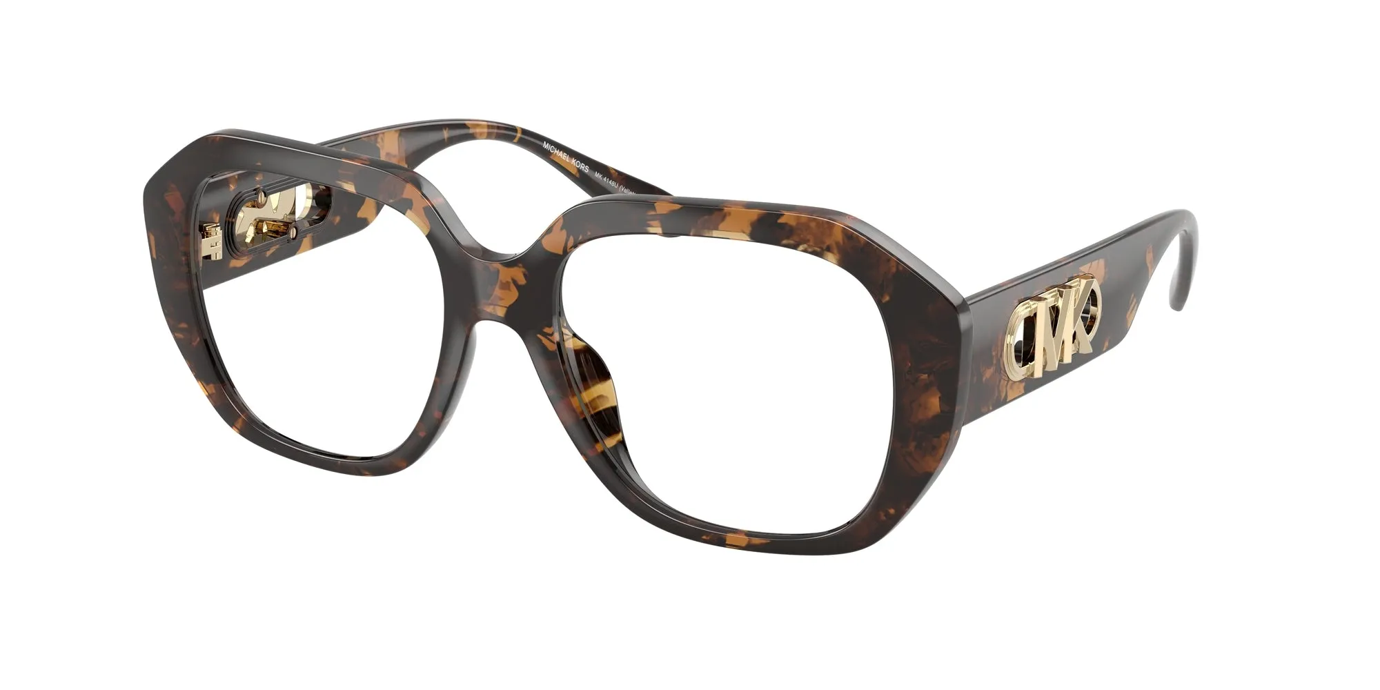 Michael Kors MK4148U VALLETTA 3006 Montature da vista Iniettato Tartaruga Geometrica Normale - immagine 1