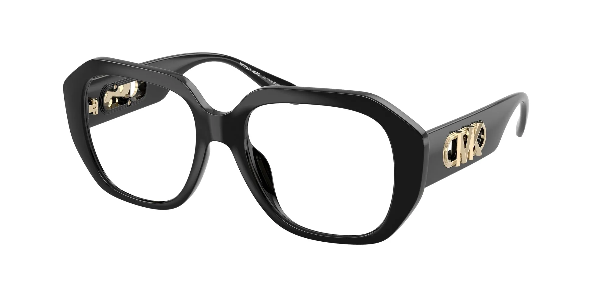 Michael Kors MK4148U VALLETTA 3005 Montature da vista Iniettato Nero Geometrica Normale - immagine 1