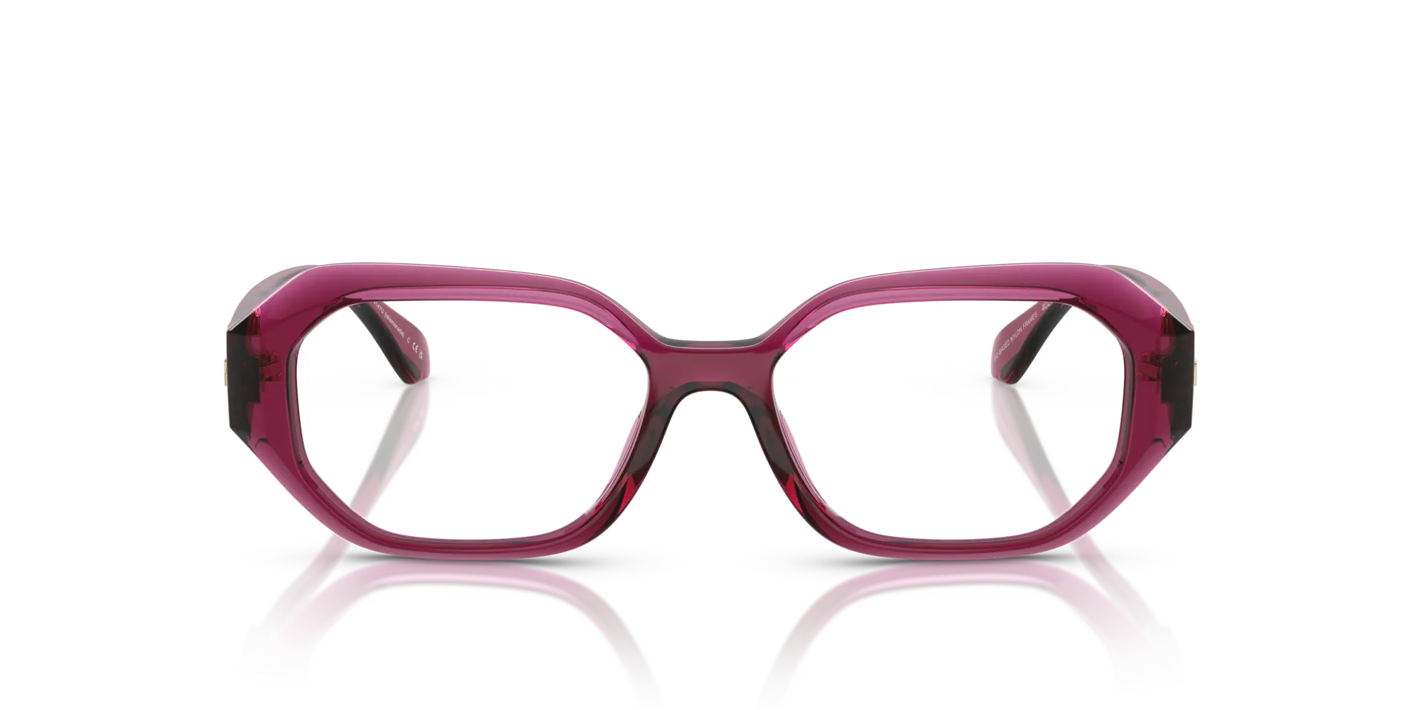 Michael Kors MK4147U ISLAMORADA 4020 Montature da vista Iniettato Rosa Geometrica Normale - immagine 3