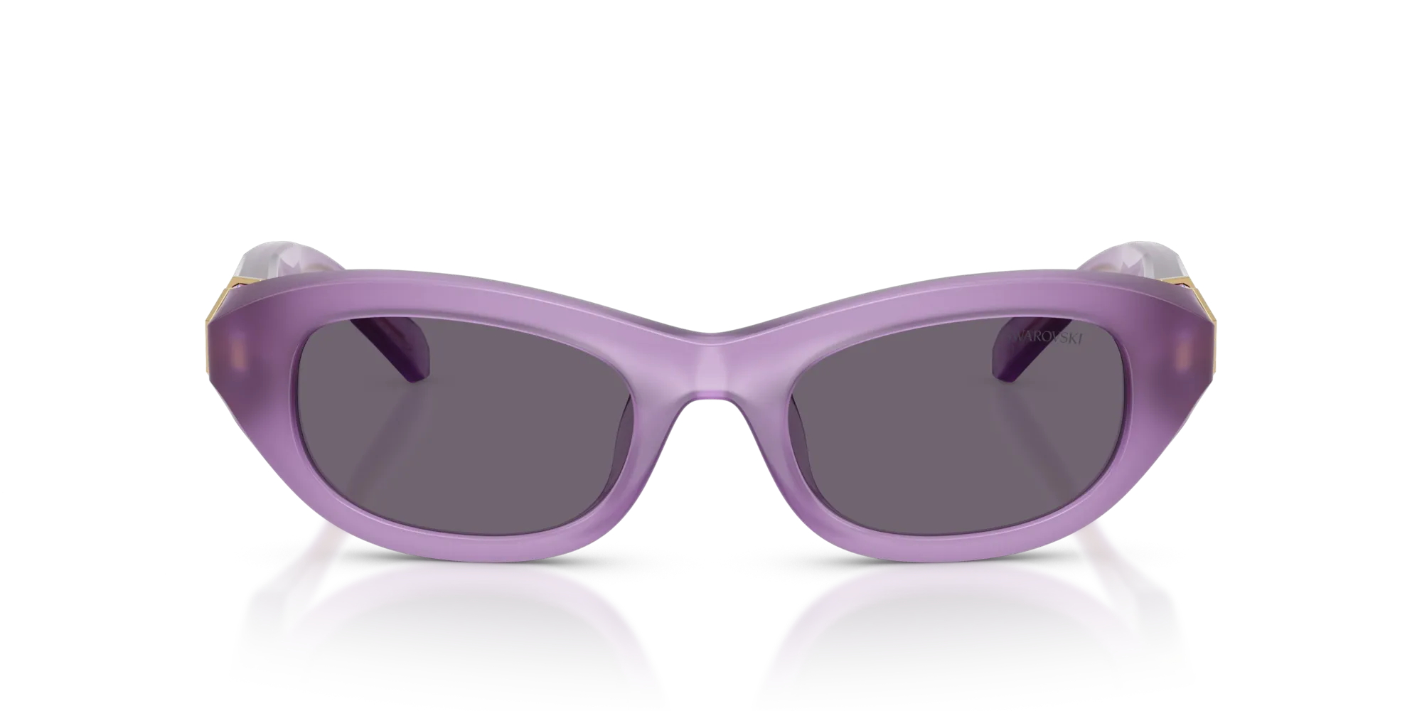 Swarovski SK6036U 10751A Occhiali da sole Acetato Viola Viola Pillow Normale - immagine 3