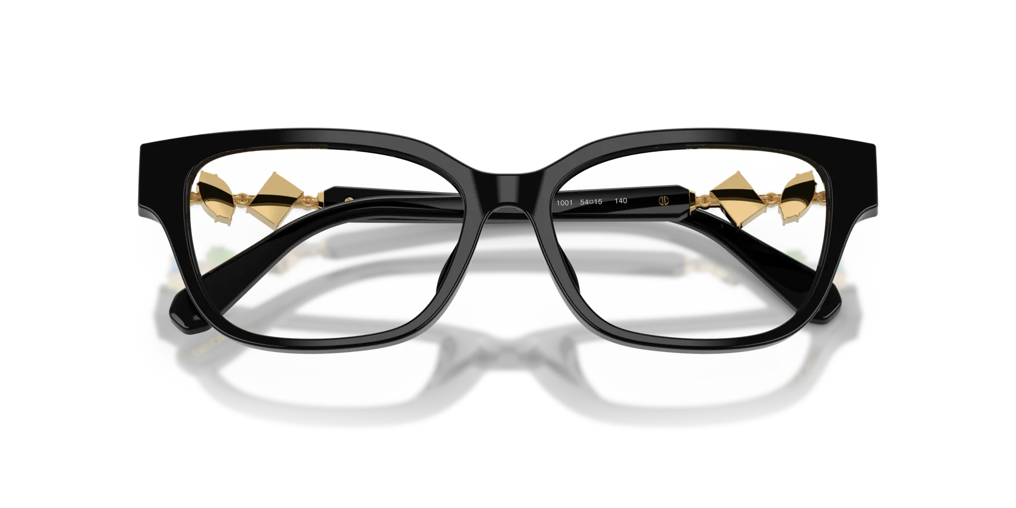 Swarovski SK2049D 1001 Montature da vista Acetato Nero Pillow Normale - immagine 2