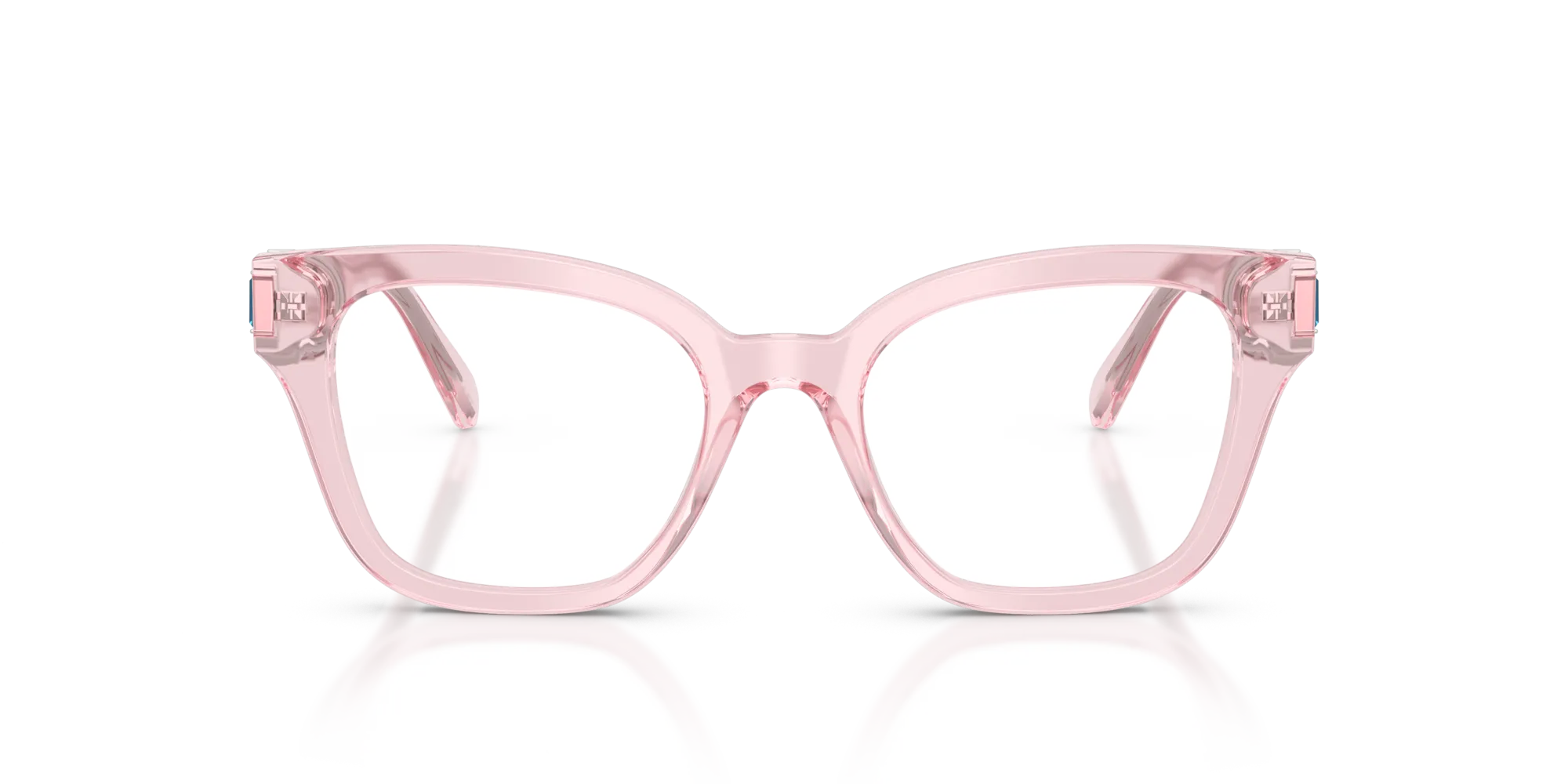 Swarovski SK2048 3001 Montature da vista Acetato Rosa Squadrata Normale - immagine 3