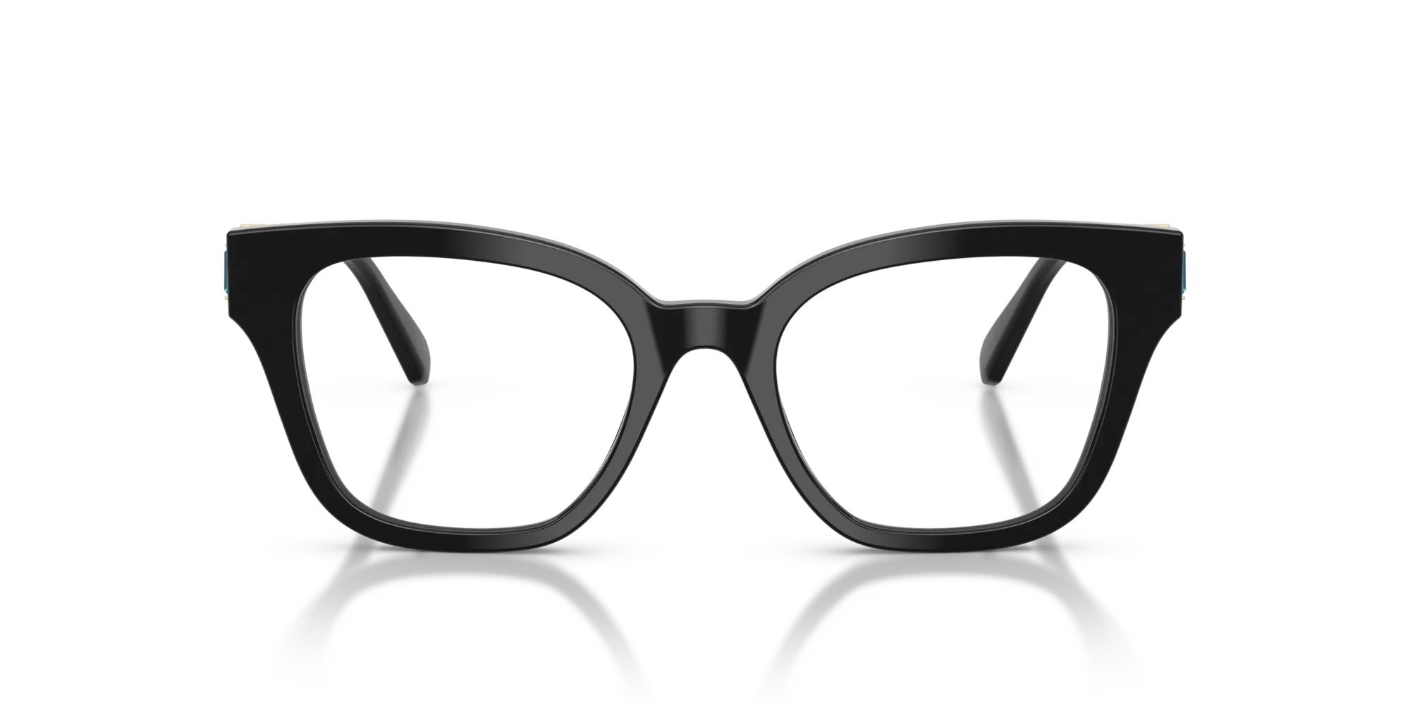 Swarovski SK2048 1001 Montature da vista Acetato Nero Squadrata Normale - immagine 3