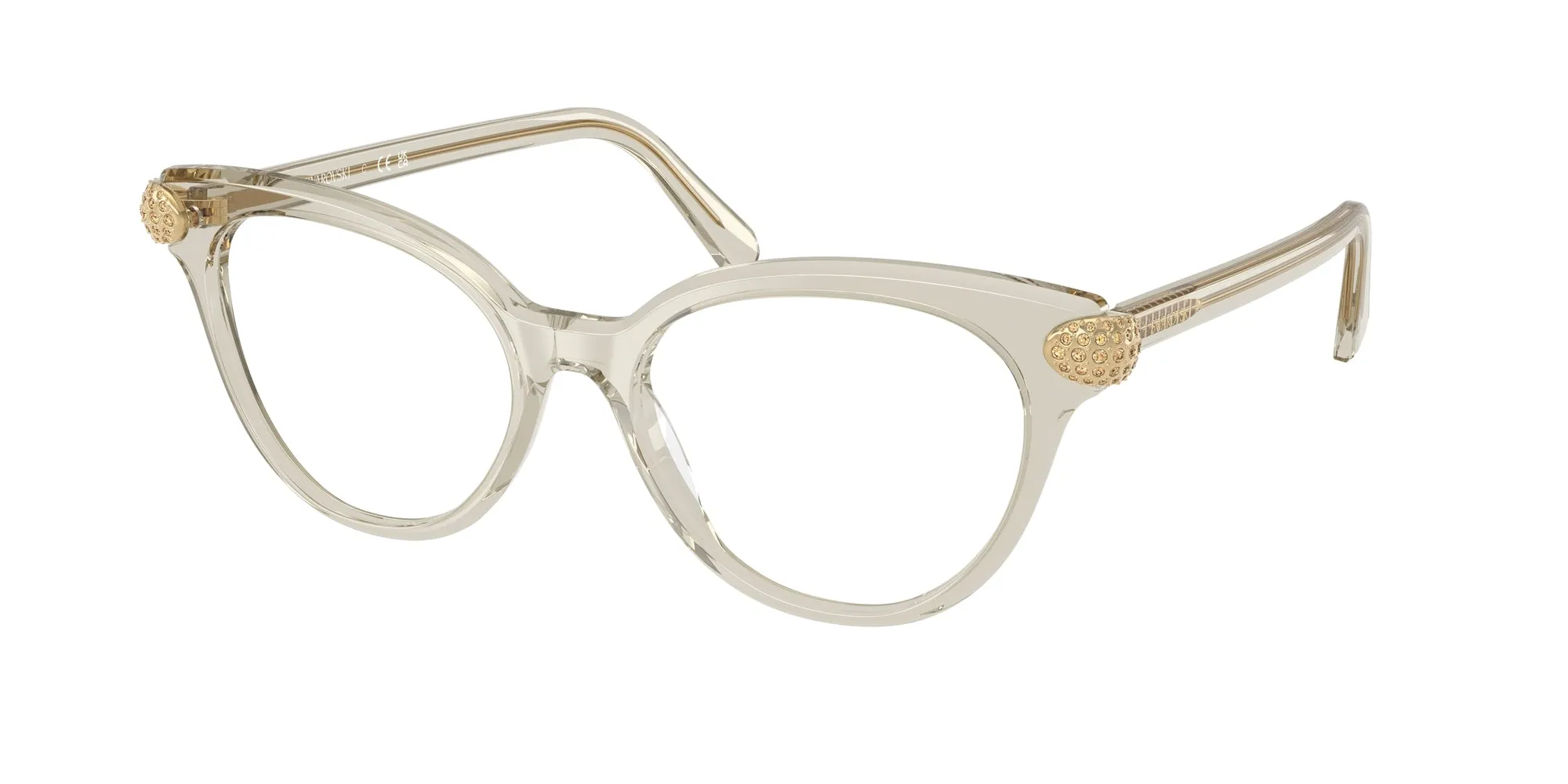 Swarovski SK2046 3003 Montature da vista Acetato Marrone Pantos Normale - immagine 1