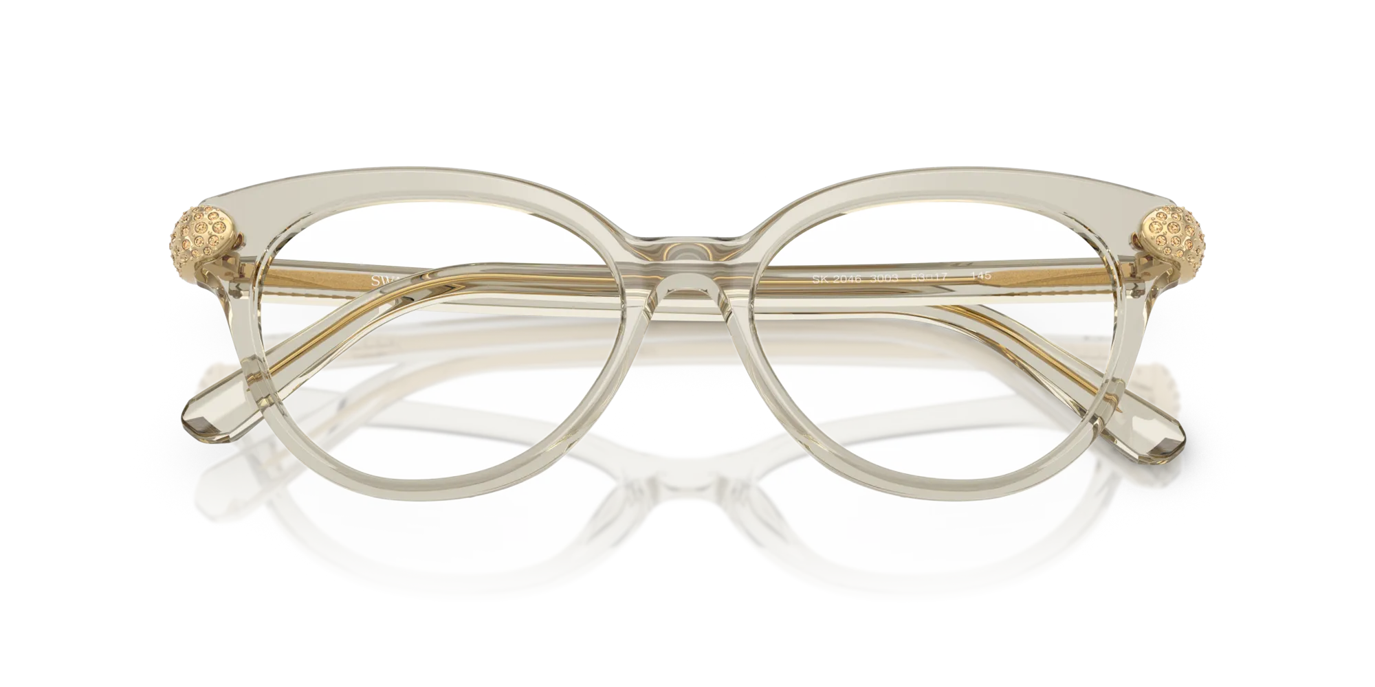 Swarovski SK2046 3003 Montature da vista Acetato Marrone Pantos Normale - immagine 2