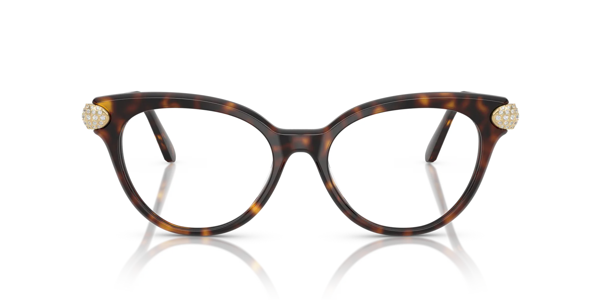 Swarovski SK2046 1002 Montature da vista Acetato Tartaruga Pantos Normale - immagine 3