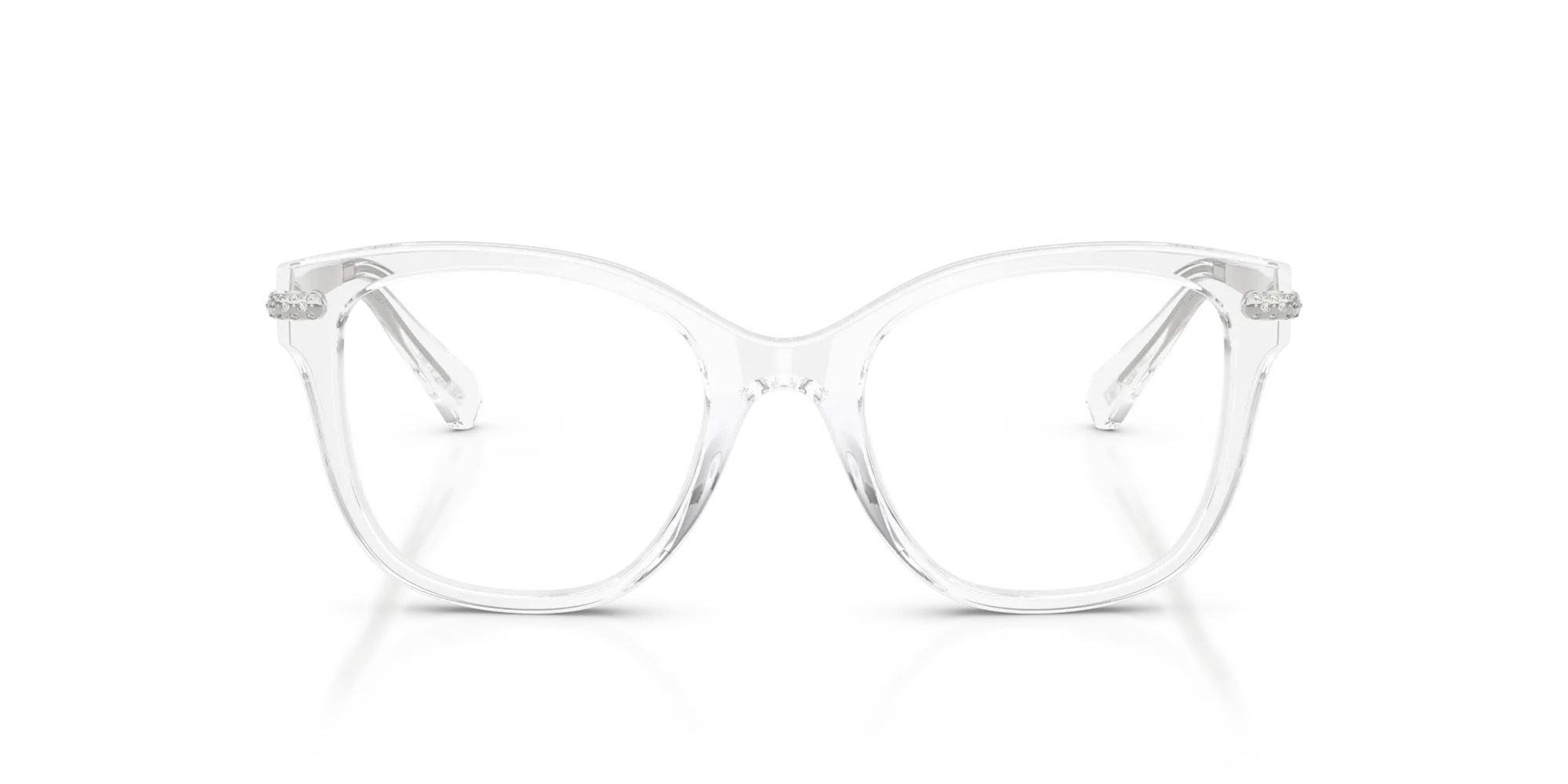 Swarovski SK2044 1027 Montature da vista Acetato Trasparente Squadrata Normale - immagine 3