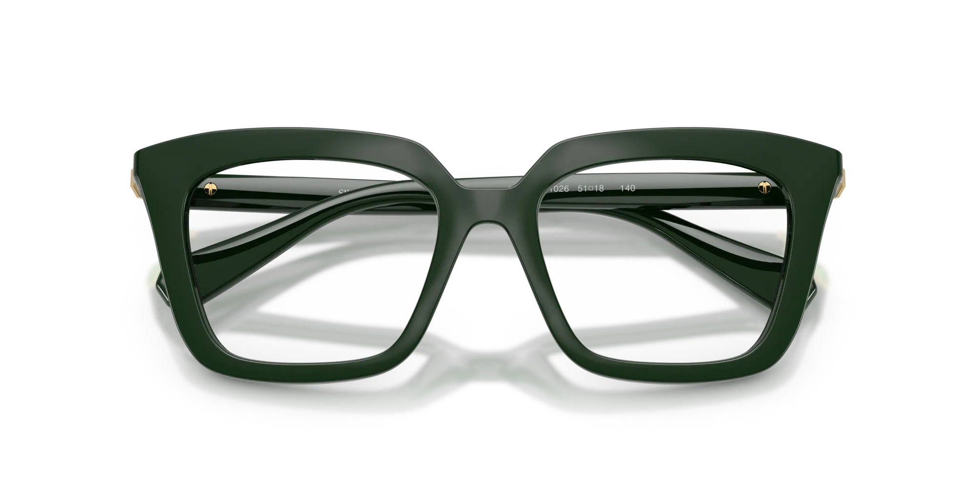 Swarovski SK2043 1026 Montature da vista Acetato Verde Squadrata Normale - immagine 2