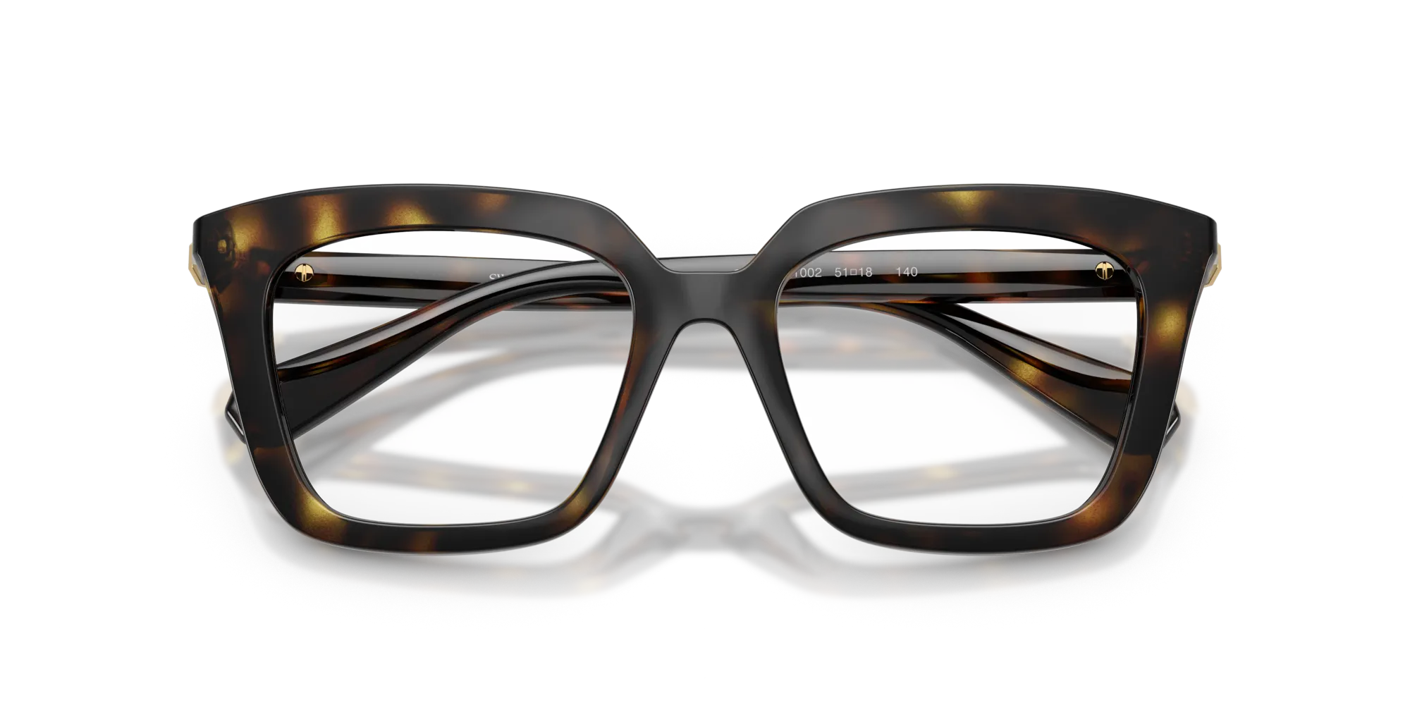 Swarovski SK2043 1002 Montature da vista Acetato Tartaruga Squadrata Normale - immagine 2