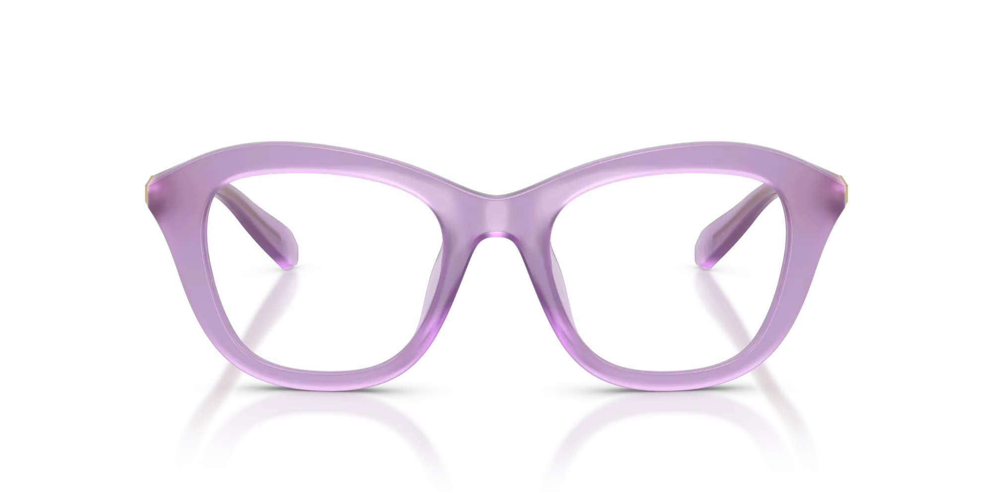Swarovski SK2042U 1075 Montature da vista Iniettato Viola Cat Eye Normale - immagine 3