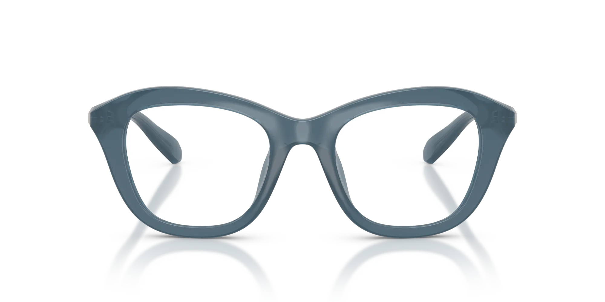 Swarovski SK2042U 1035 Montature da vista Iniettato Blu Cat Eye Normale - immagine 3
