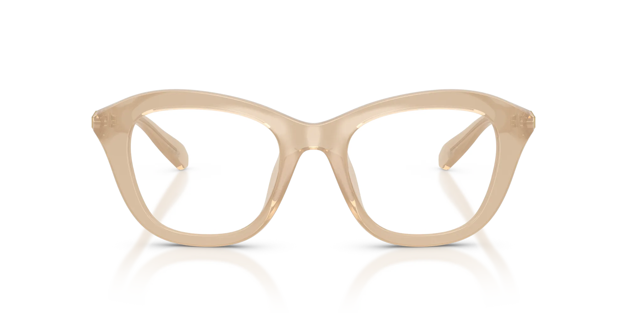 Swarovski SK2042U 1034 Montature da vista Iniettato Beige Cat Eye Normale - immagine 3