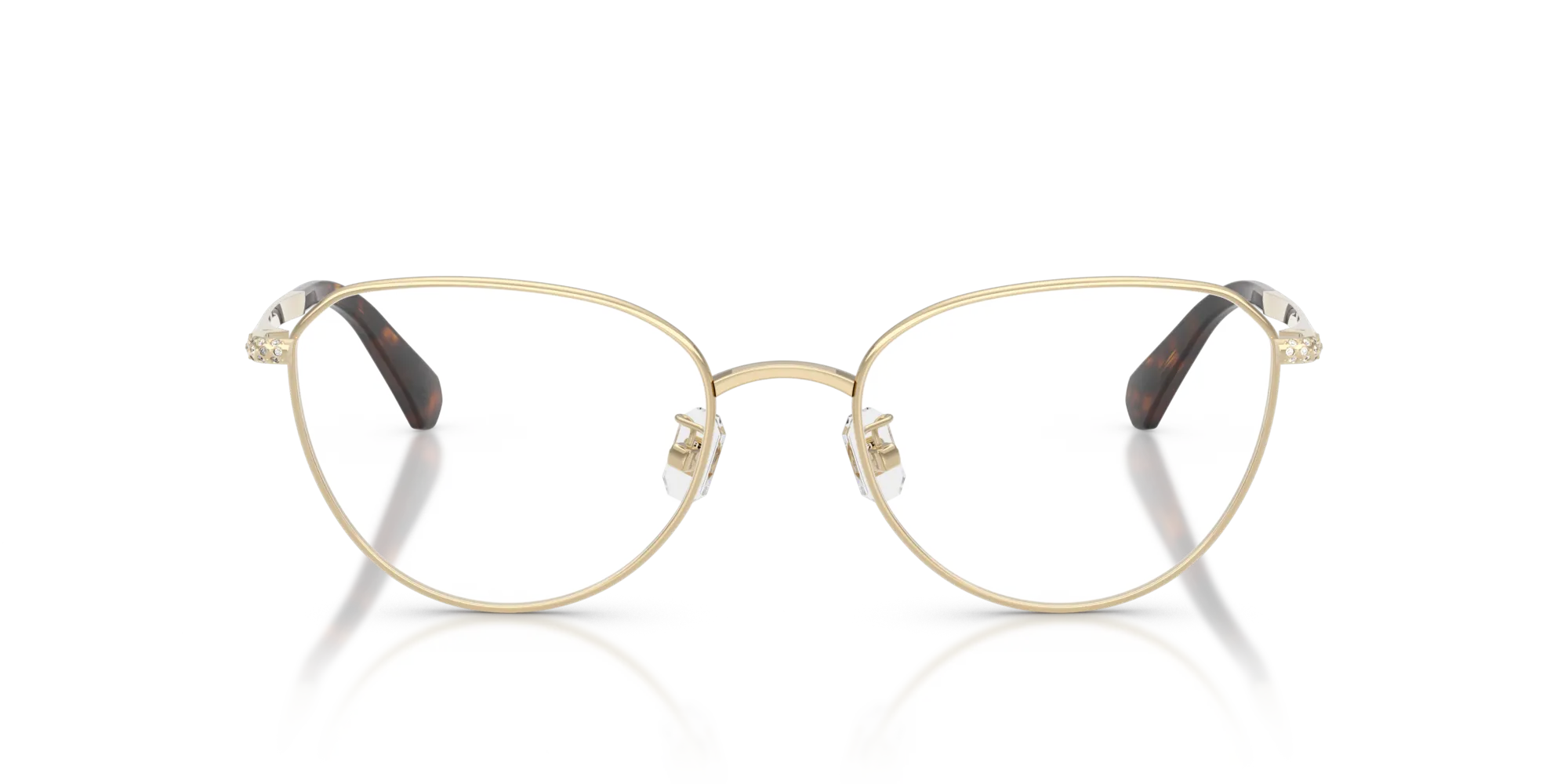 Swarovski SK1029D 4013 Montature da vista Metallo Oro Rotonda Normale - immagine 3