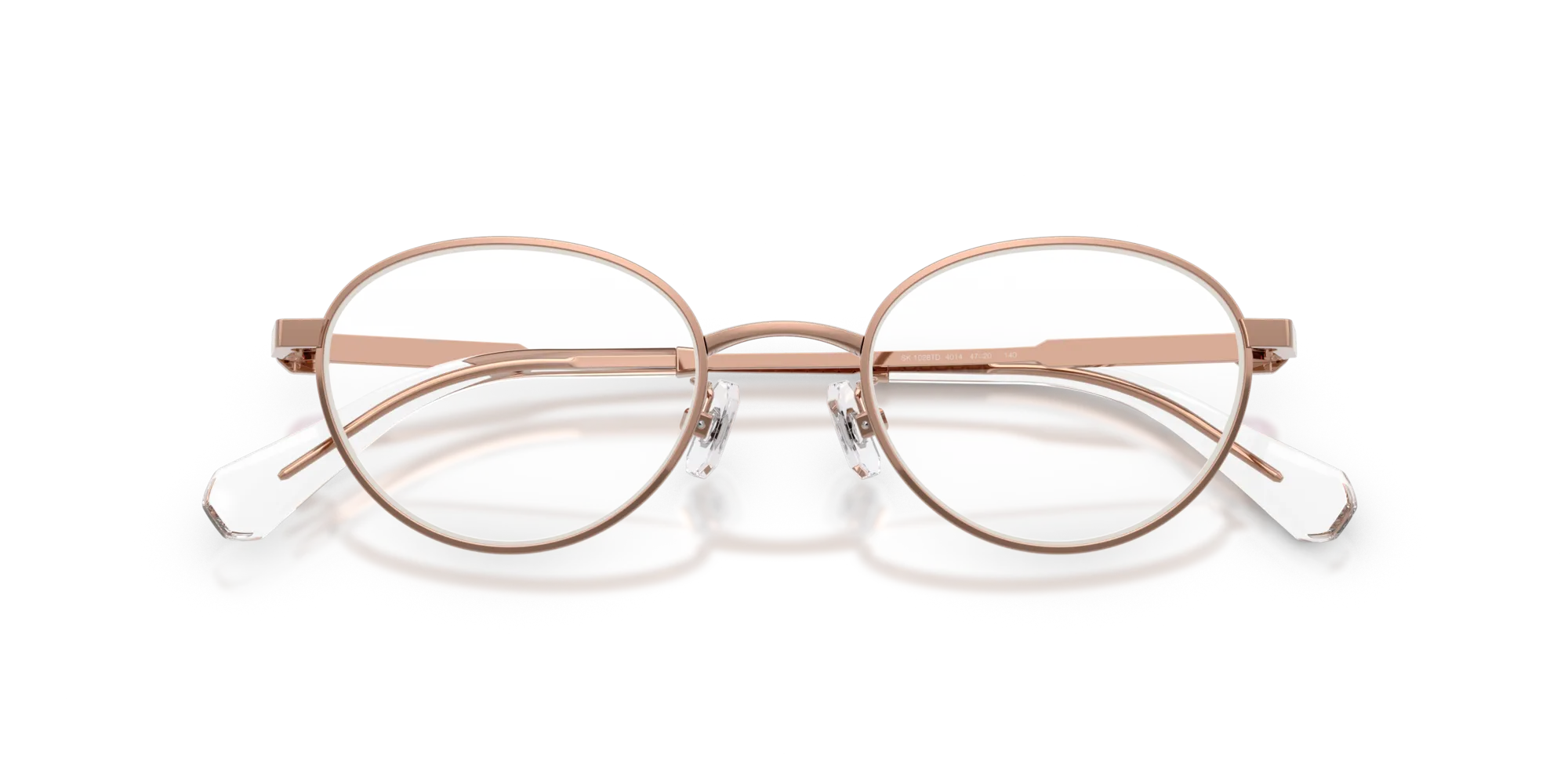 Swarovski SK1028TD 4014 Montature da vista Titanio Oro Rotonda Normale - immagine 2