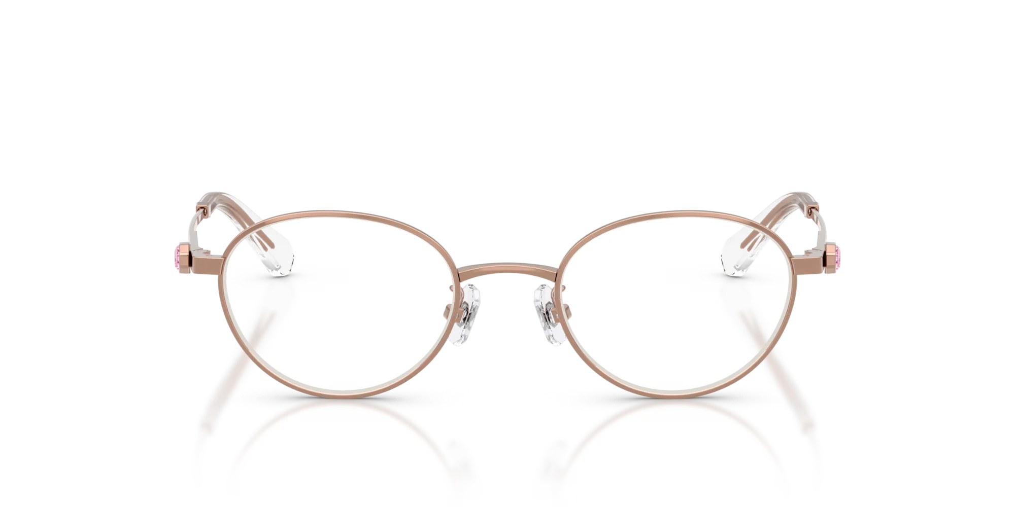 Swarovski SK1028TD 4014 Montature da vista Titanio Oro Rotonda Normale - immagine 3