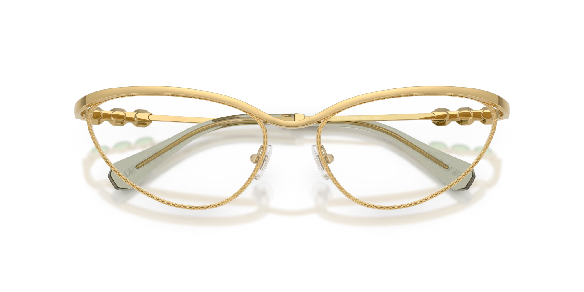 Swarovski SK1027 4036 Montature da vista Metallo Oro Cat Eye Normale - immagine 2