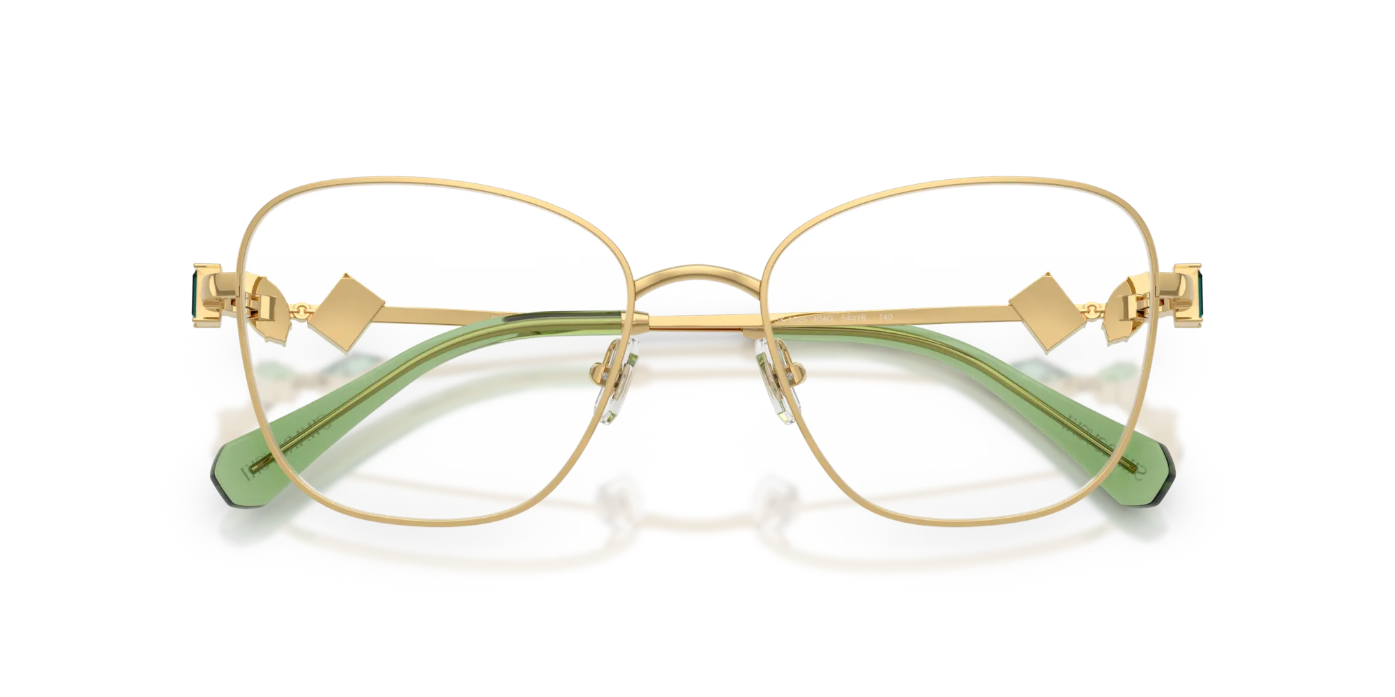 Swarovski SK1025 404G Montature da vista Metallo Oro Geometrica Normale - immagine 2
