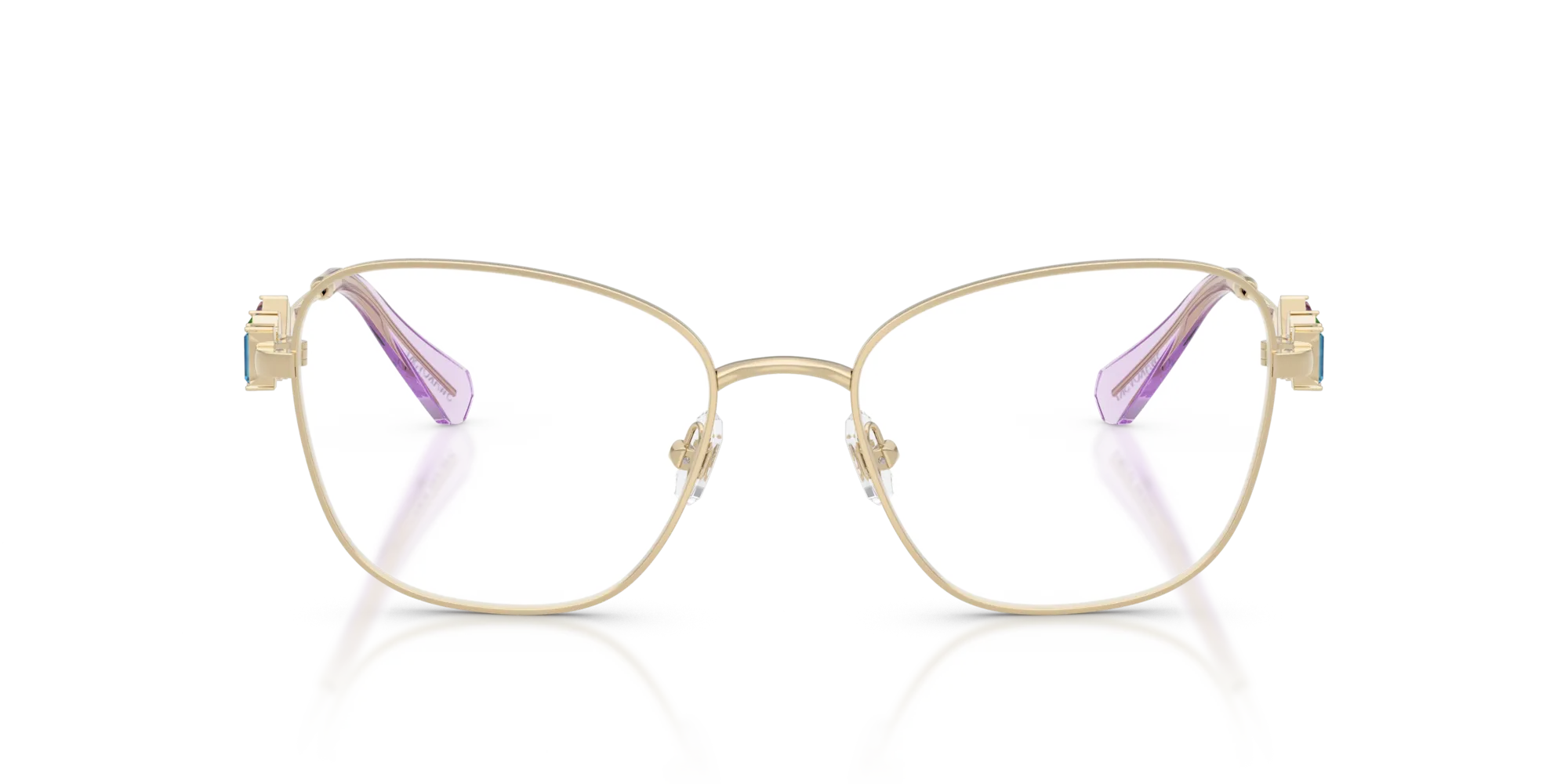 Swarovski SK1025 403M Montature da vista Metallo Oro Geometrica Normale - immagine 3