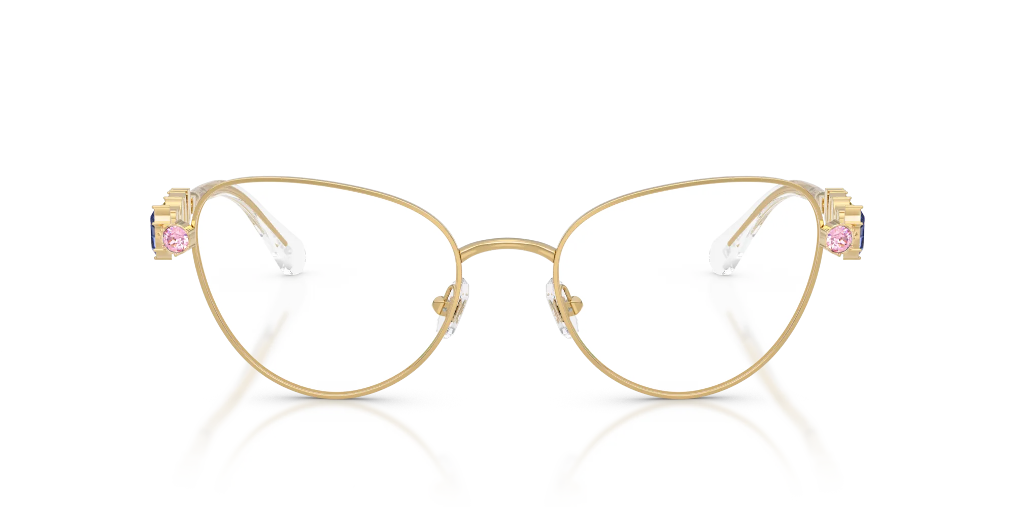Swarovski SK1024 404M Montature da vista Metallo Oro Cat Eye Normale - immagine 3