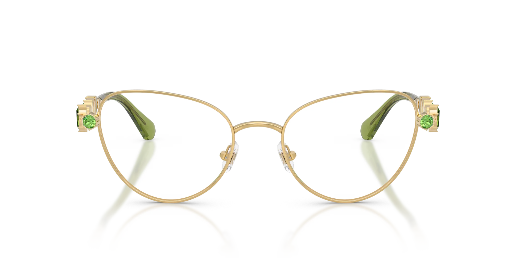 Swarovski SK1024 404G Montature da vista Metallo Oro Cat Eye Normale - immagine 3