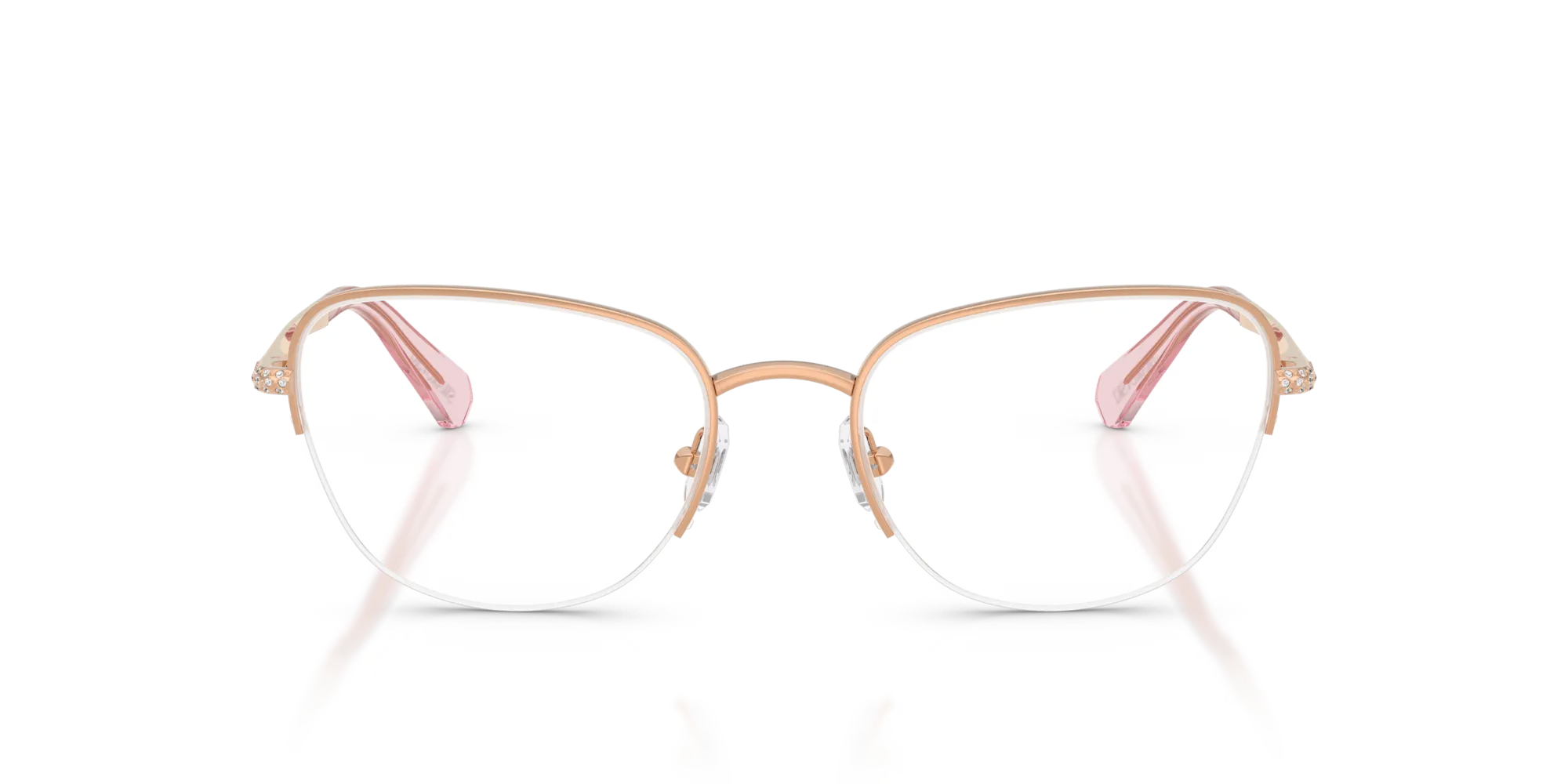 Swarovski SK1023 4014 Montature da vista Metallo Oro Cat Eye Normale - immagine 3