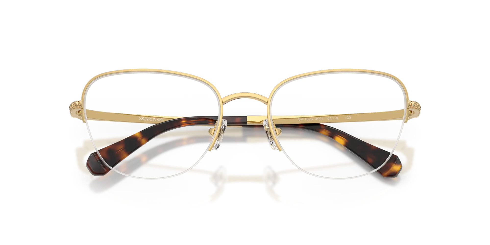Swarovski SK1023 4004 Montature da vista Metallo Oro Cat Eye Normale - immagine 2